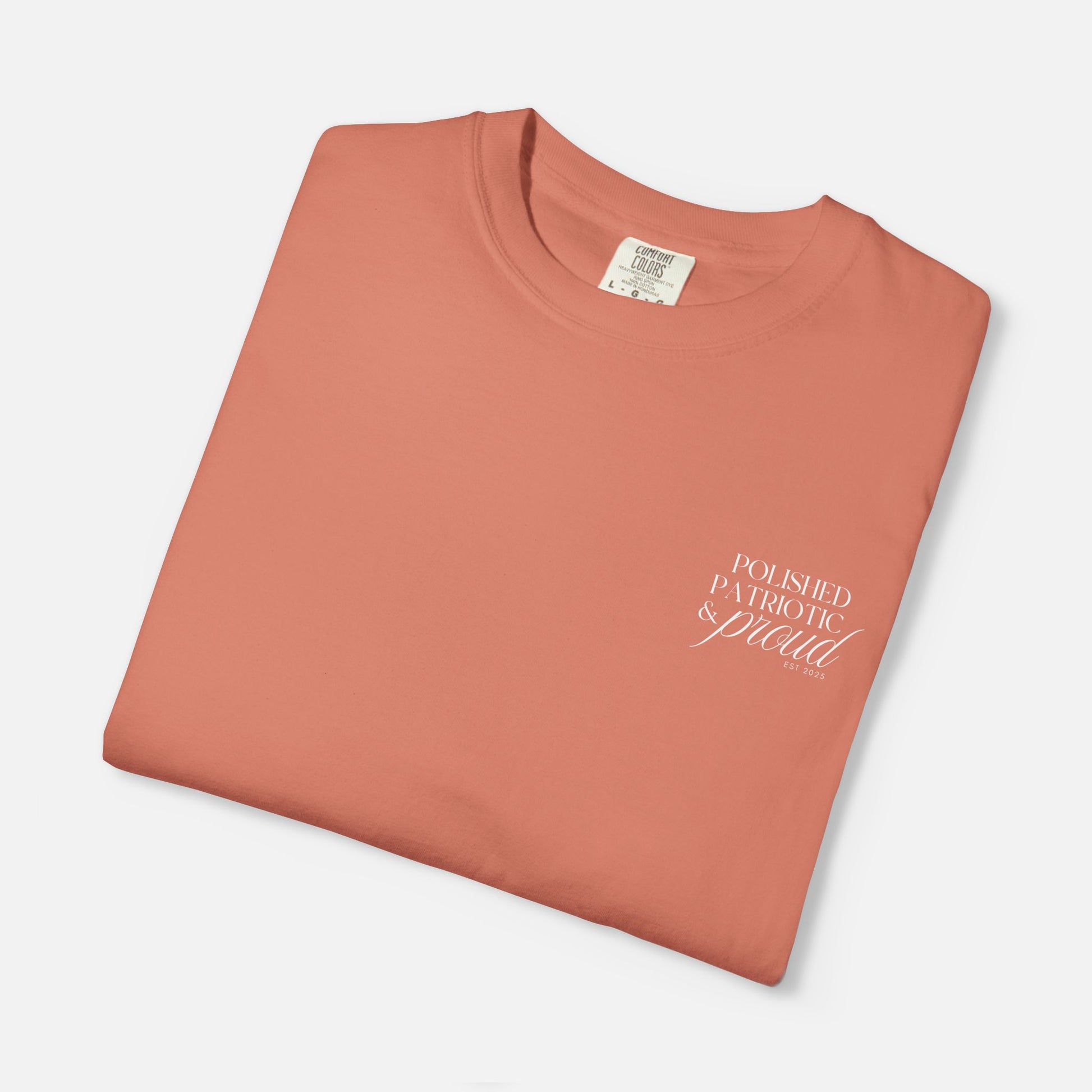 Polished, Patriotic & Proud – Logo Tee
