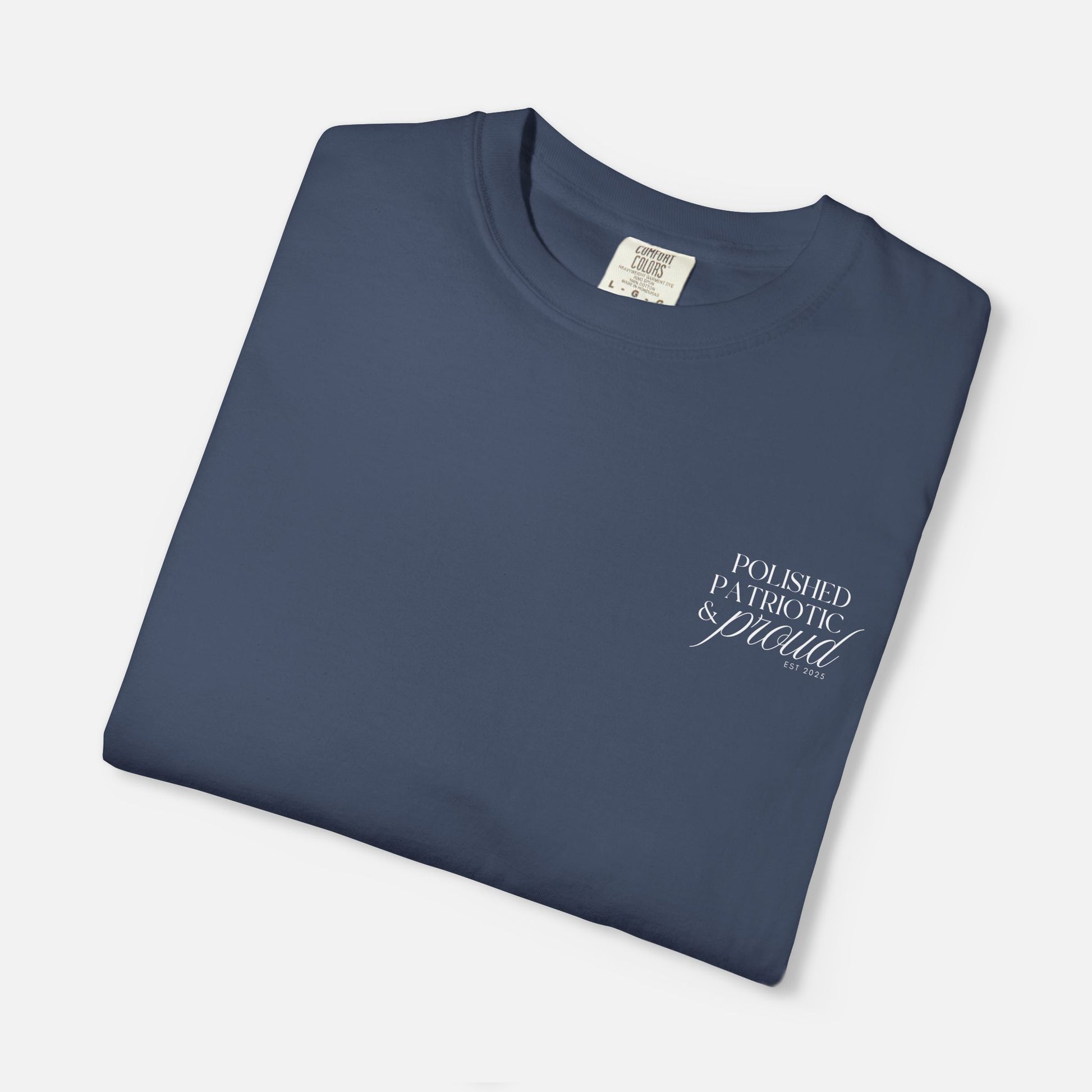 Polished, Patriotic & Proud – Logo Tee