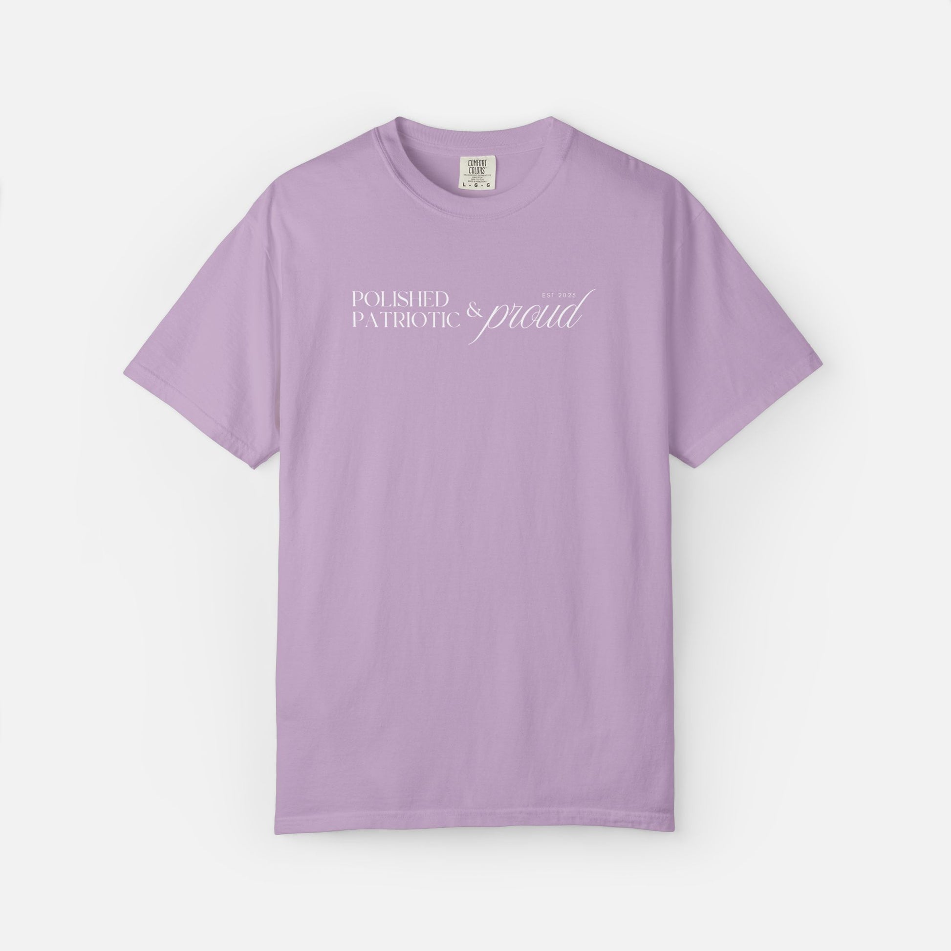 Polished, Patriotic & Proud – Statement Tee