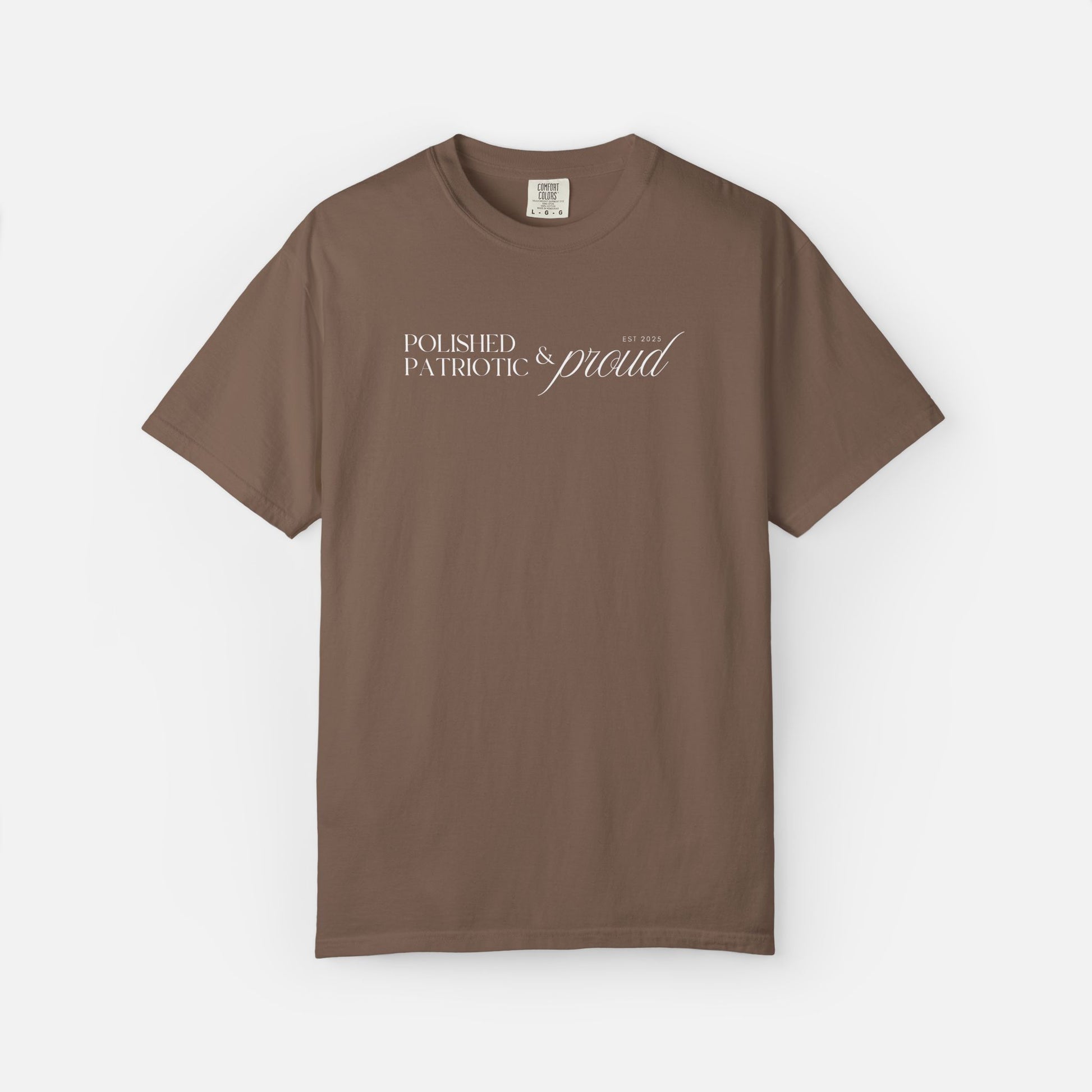 Polished, Patriotic & Proud – Statement Tee