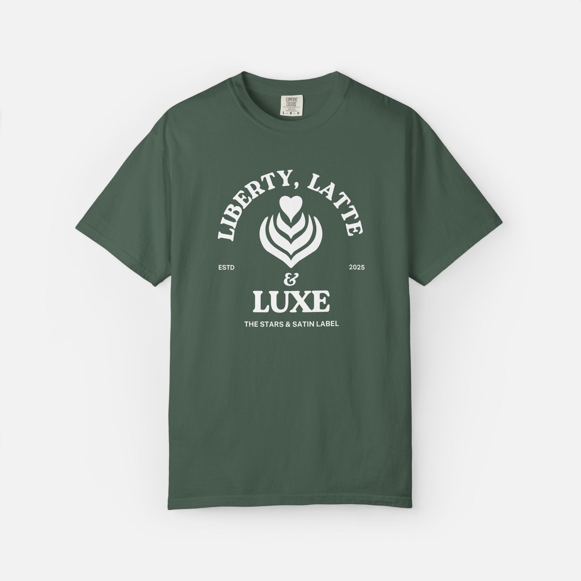 Liberty, Lattes, & Luxe Graphic Tee