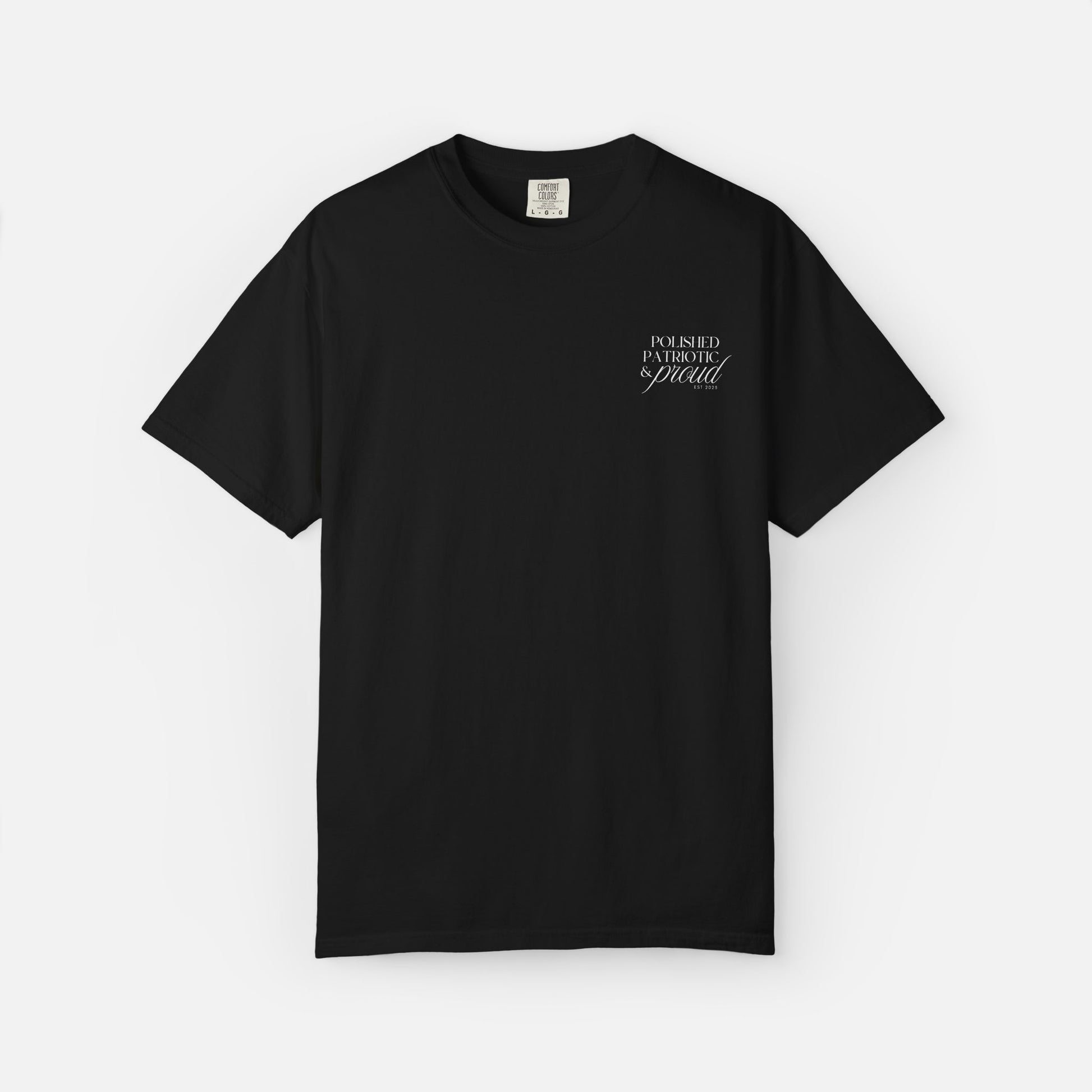 Polished, Patriotic & Proud – Logo Tee