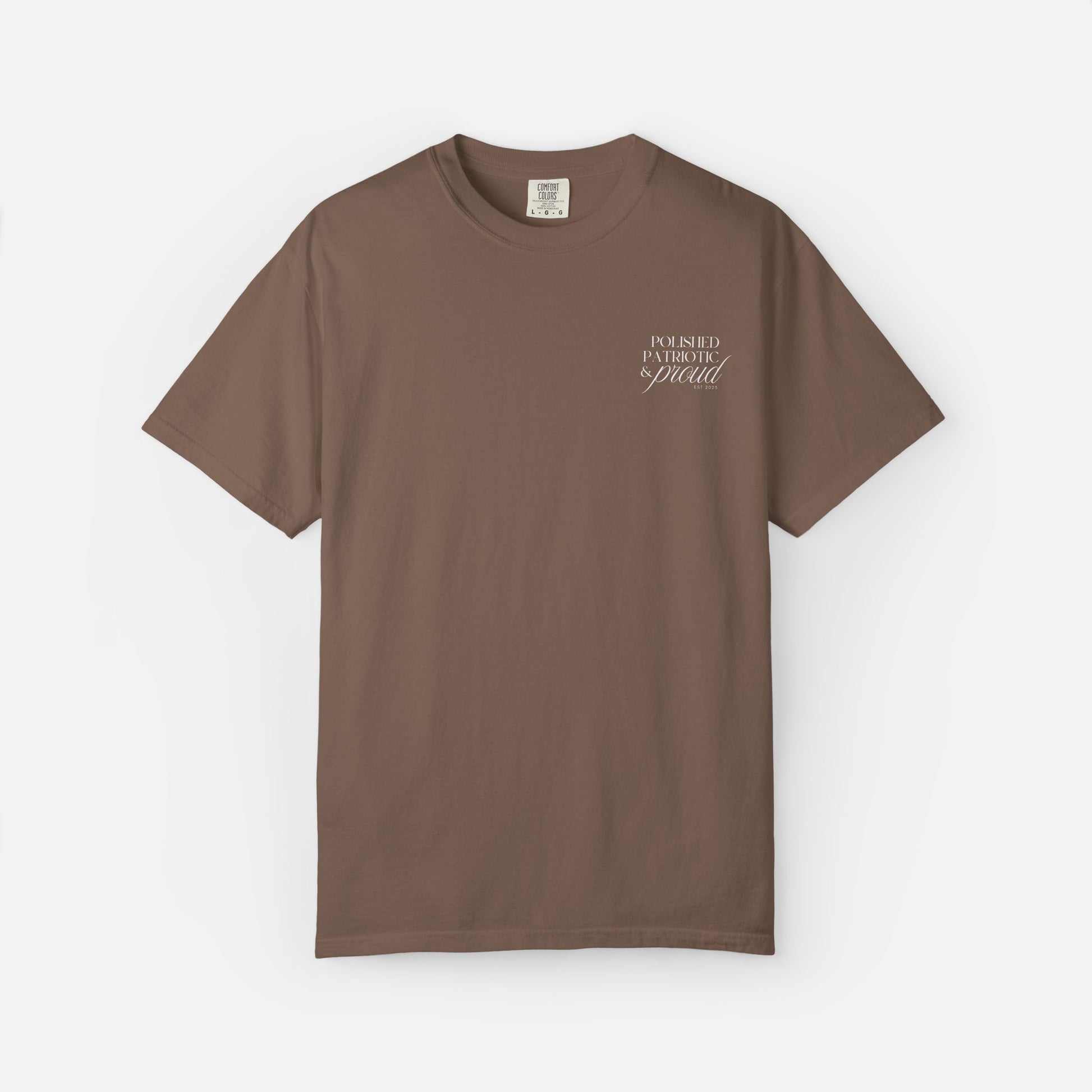 Polished, Patriotic & Proud – Logo Tee