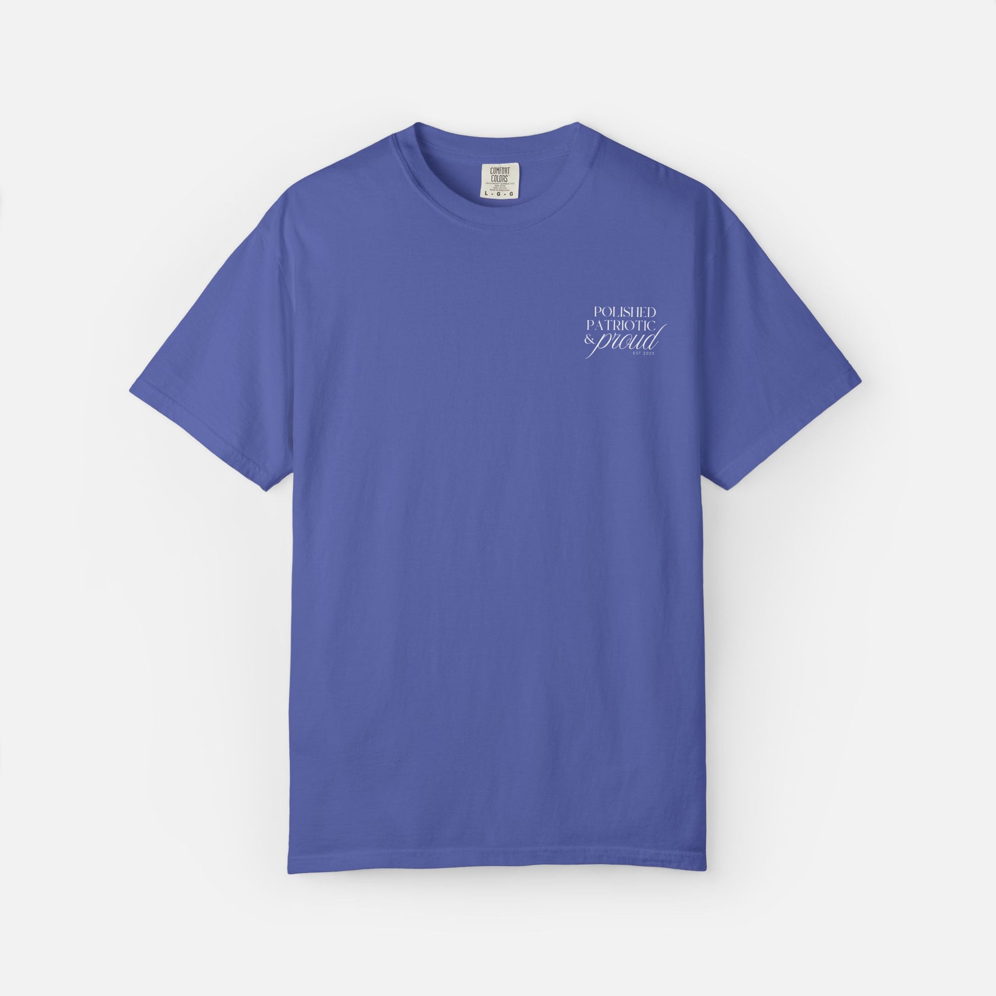 Polished, Patriotic & Proud – Logo Tee