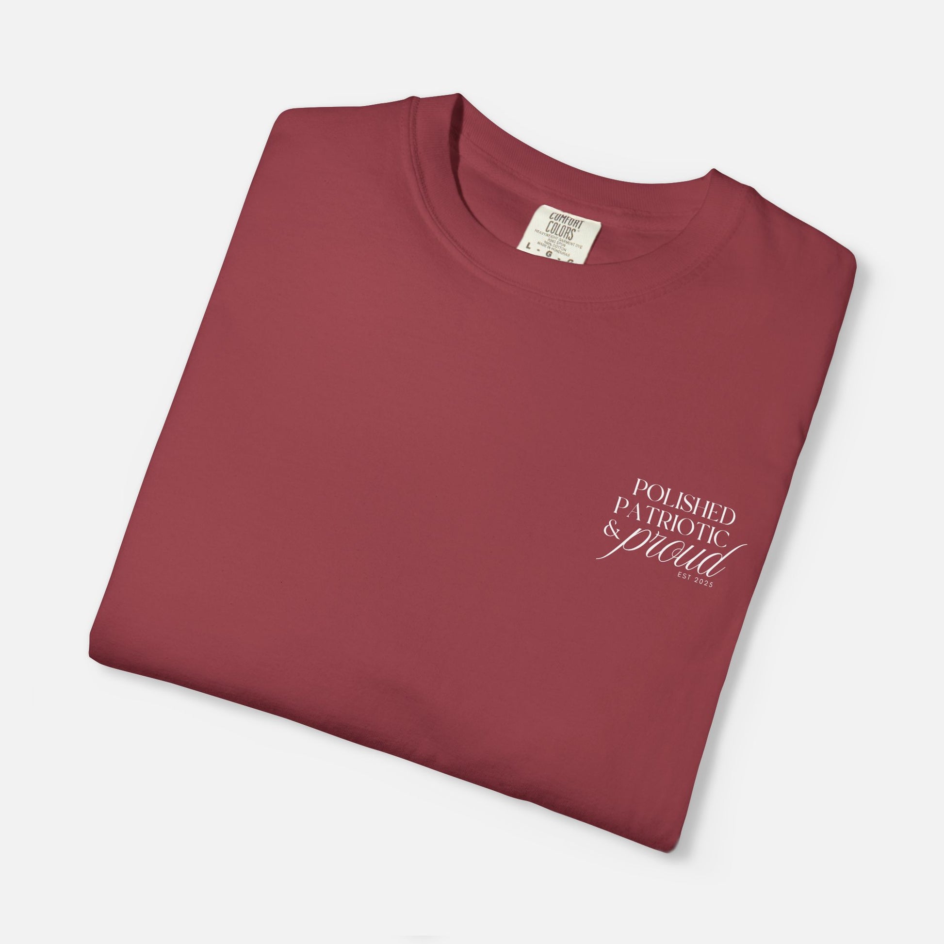 Polished, Patriotic & Proud – Logo Tee