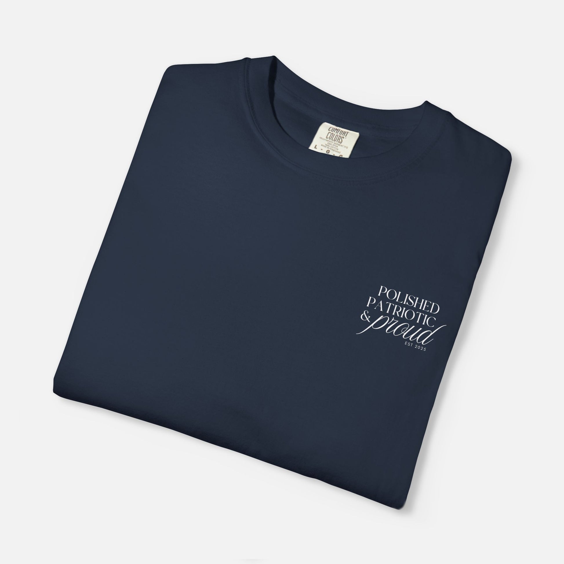Polished, Patriotic & Proud – Logo Tee