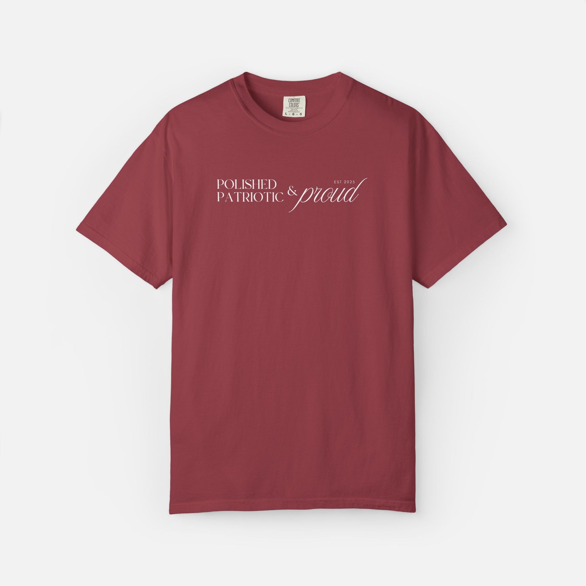 Polished, Patriotic & Proud – Statement Tee