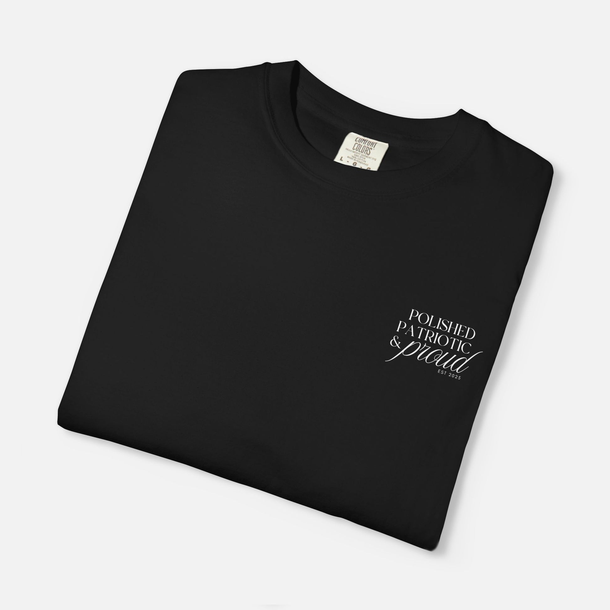 Polished, Patriotic & Proud – Logo Tee