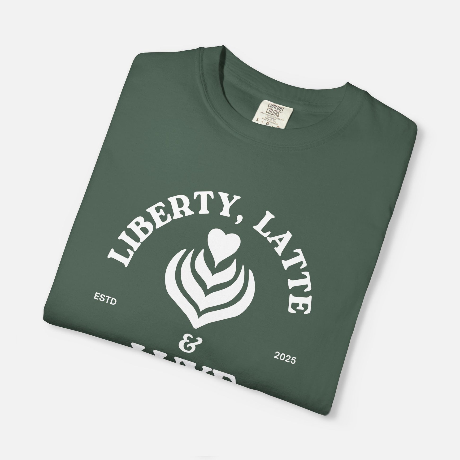 Liberty, Lattes, & Luxe Graphic Tee