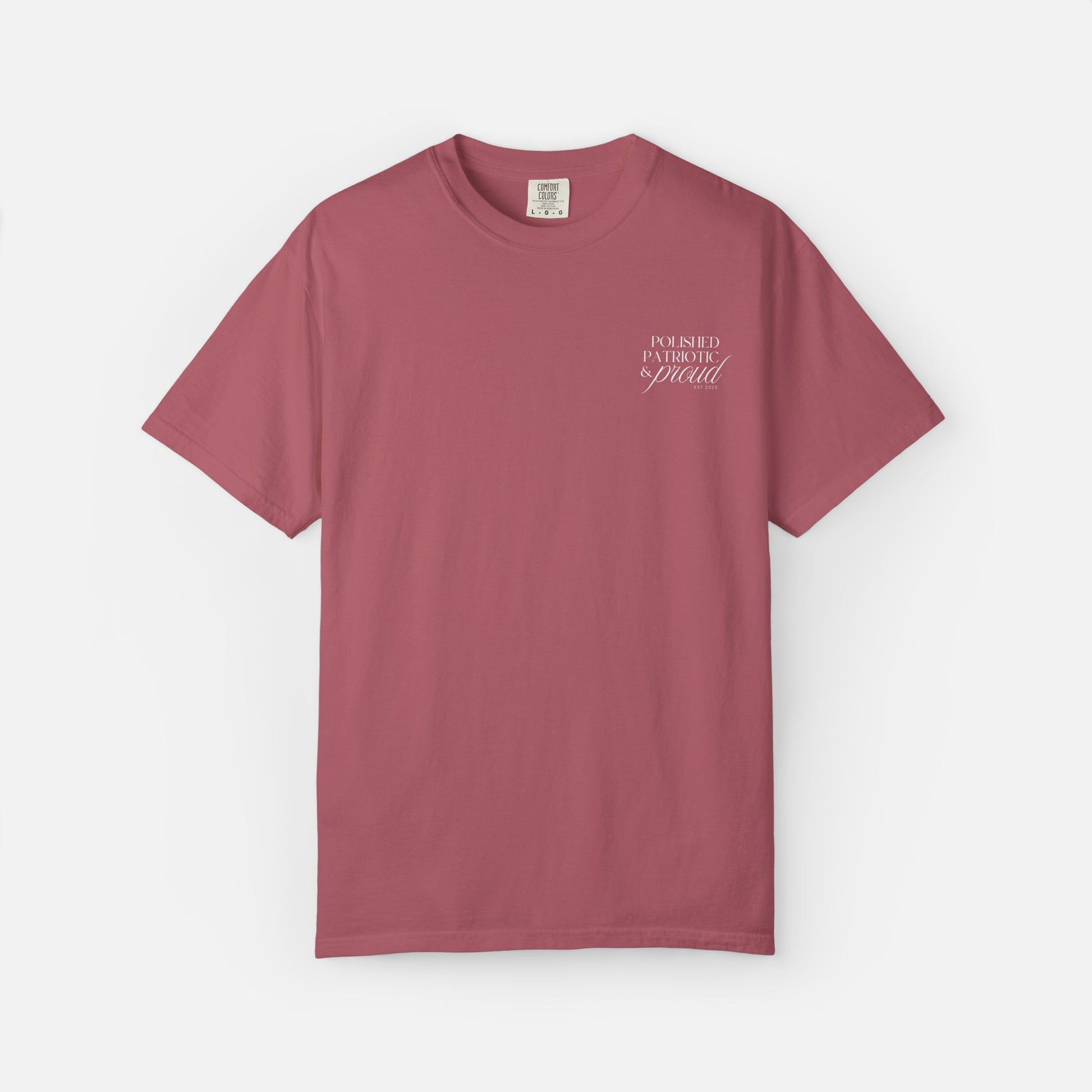 Polished, Patriotic & Proud – Logo Tee