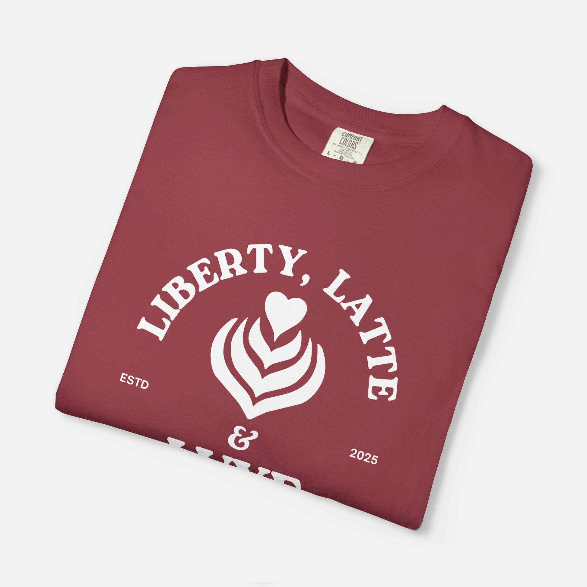 Liberty, Lattes, & Luxe Graphic Tee