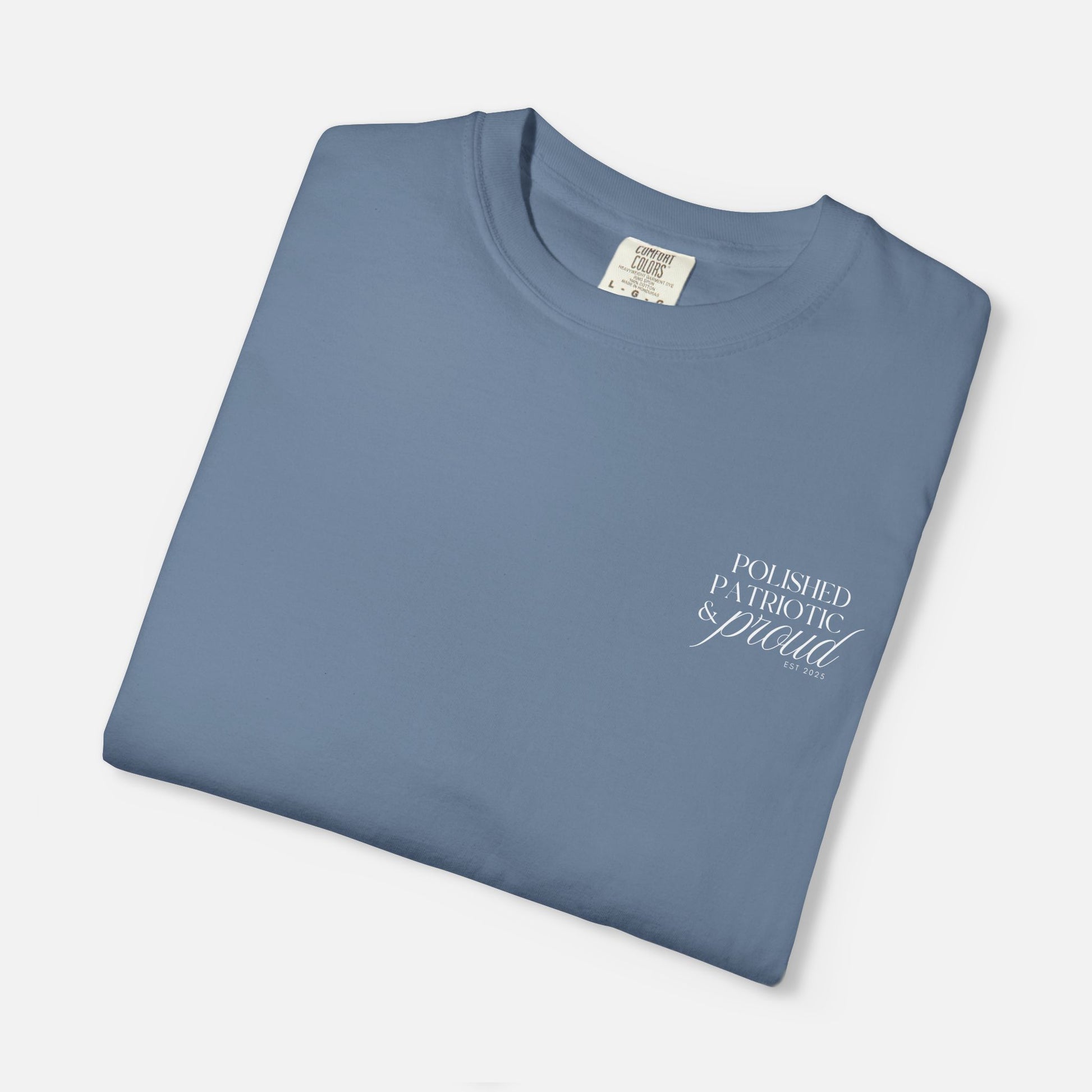 Polished, Patriotic & Proud – Logo Tee