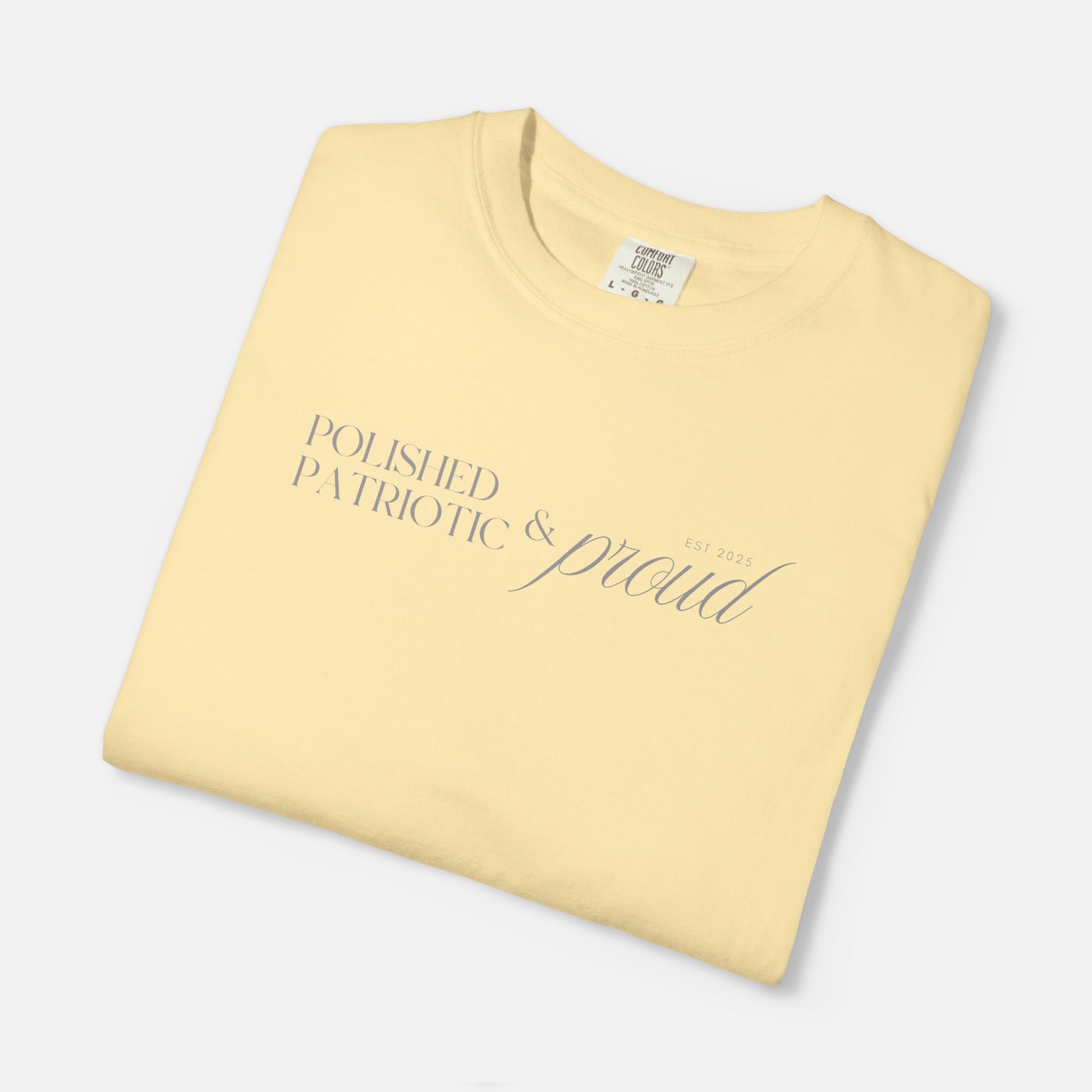 Polished, Patriotic & Proud – Statement Tee Light