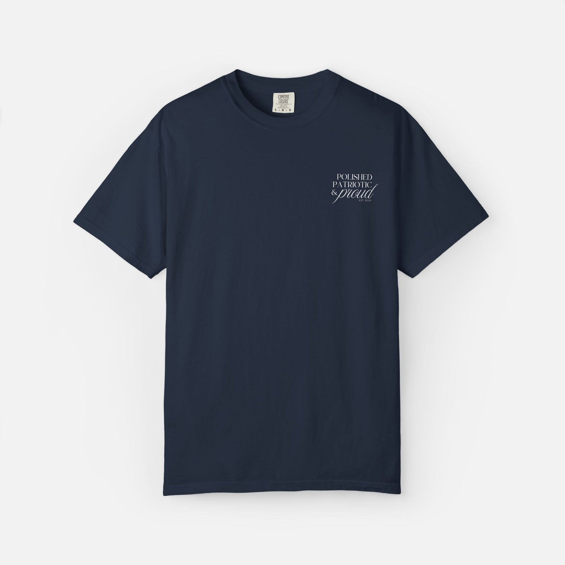 Polished, Patriotic & Proud – Logo Tee
