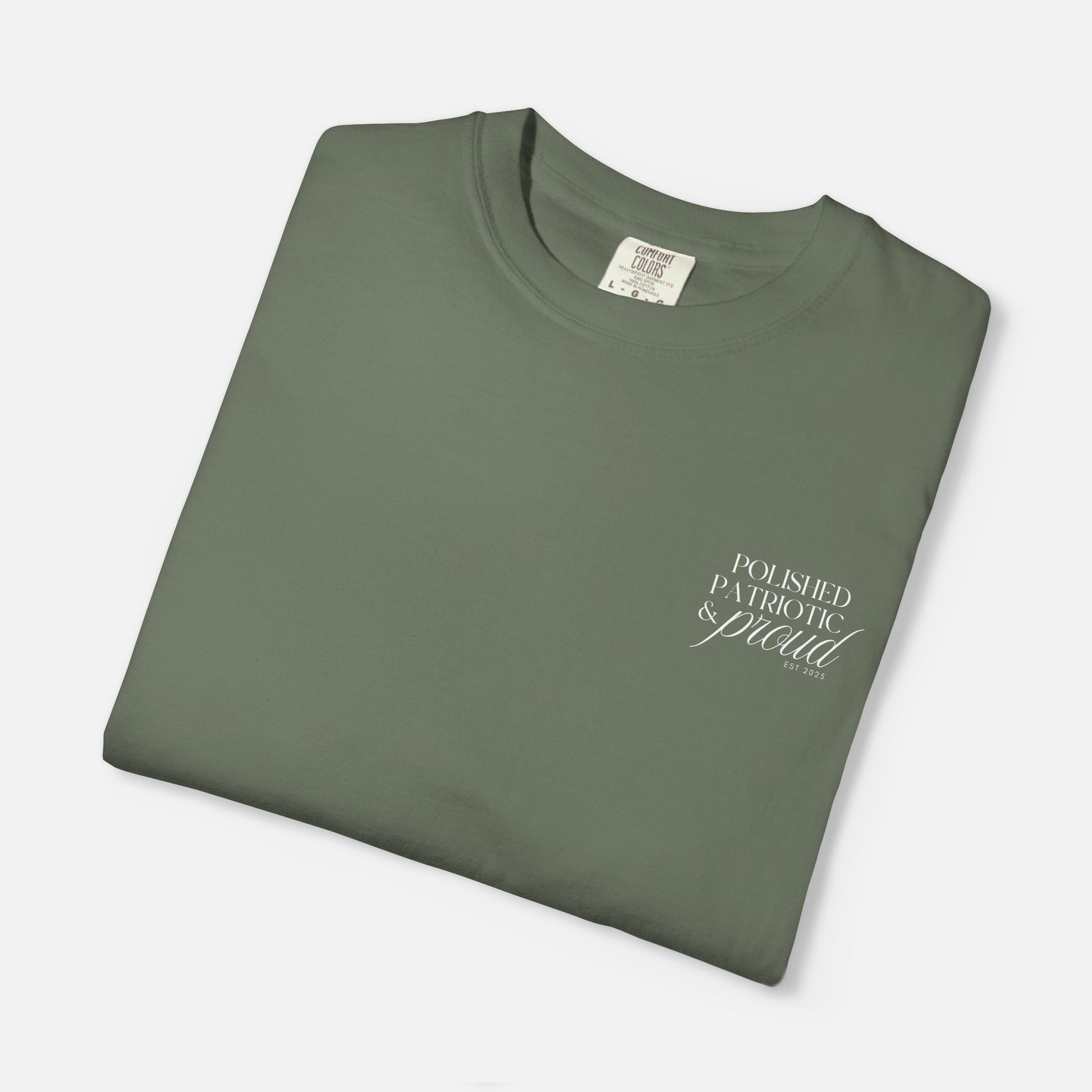 Polished, Patriotic & Proud – Logo Tee