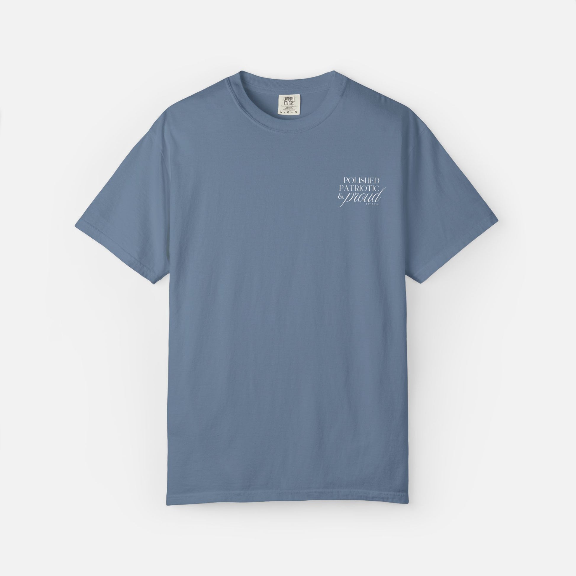 Polished, Patriotic & Proud – Logo Tee