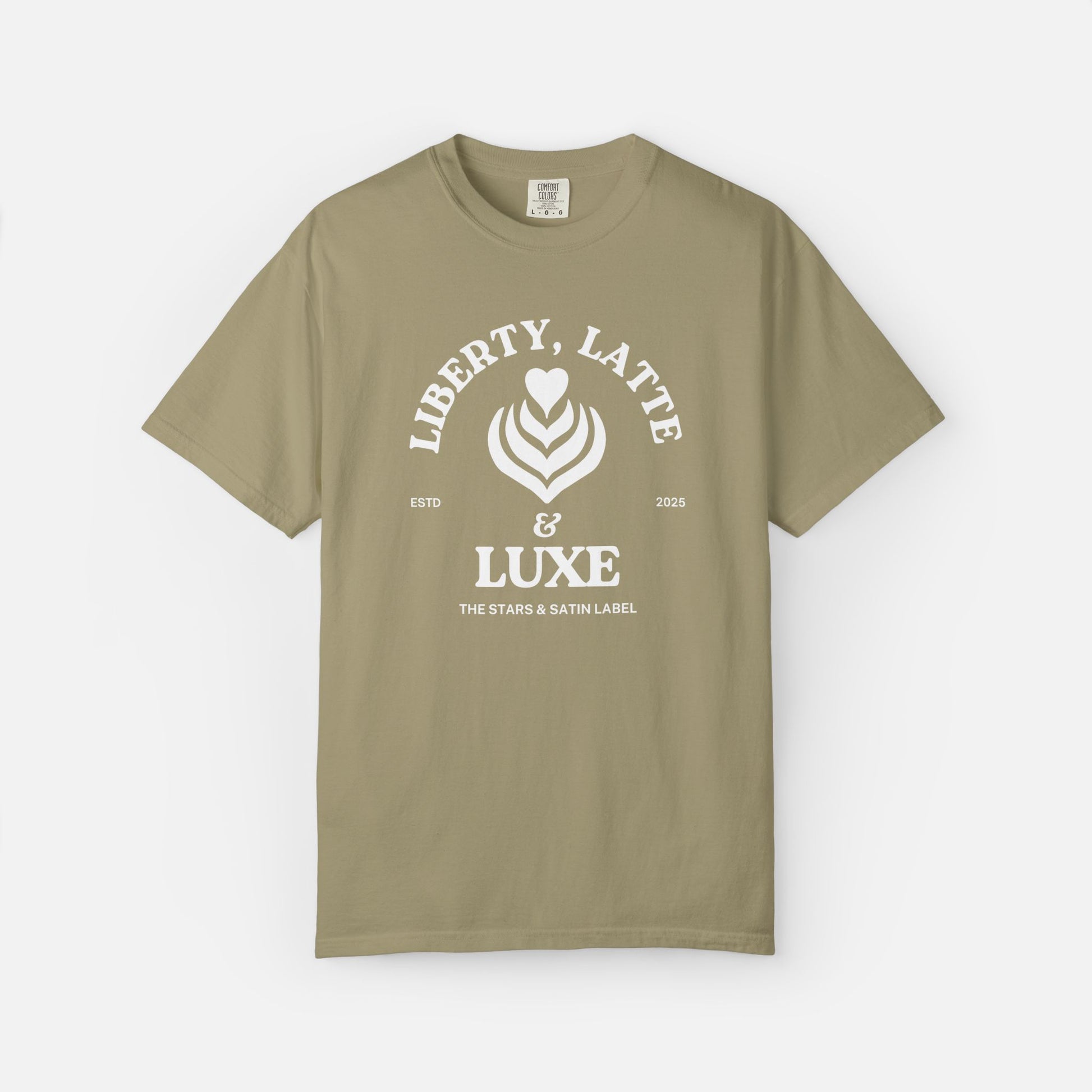 Liberty, Lattes, & Luxe Graphic Tee