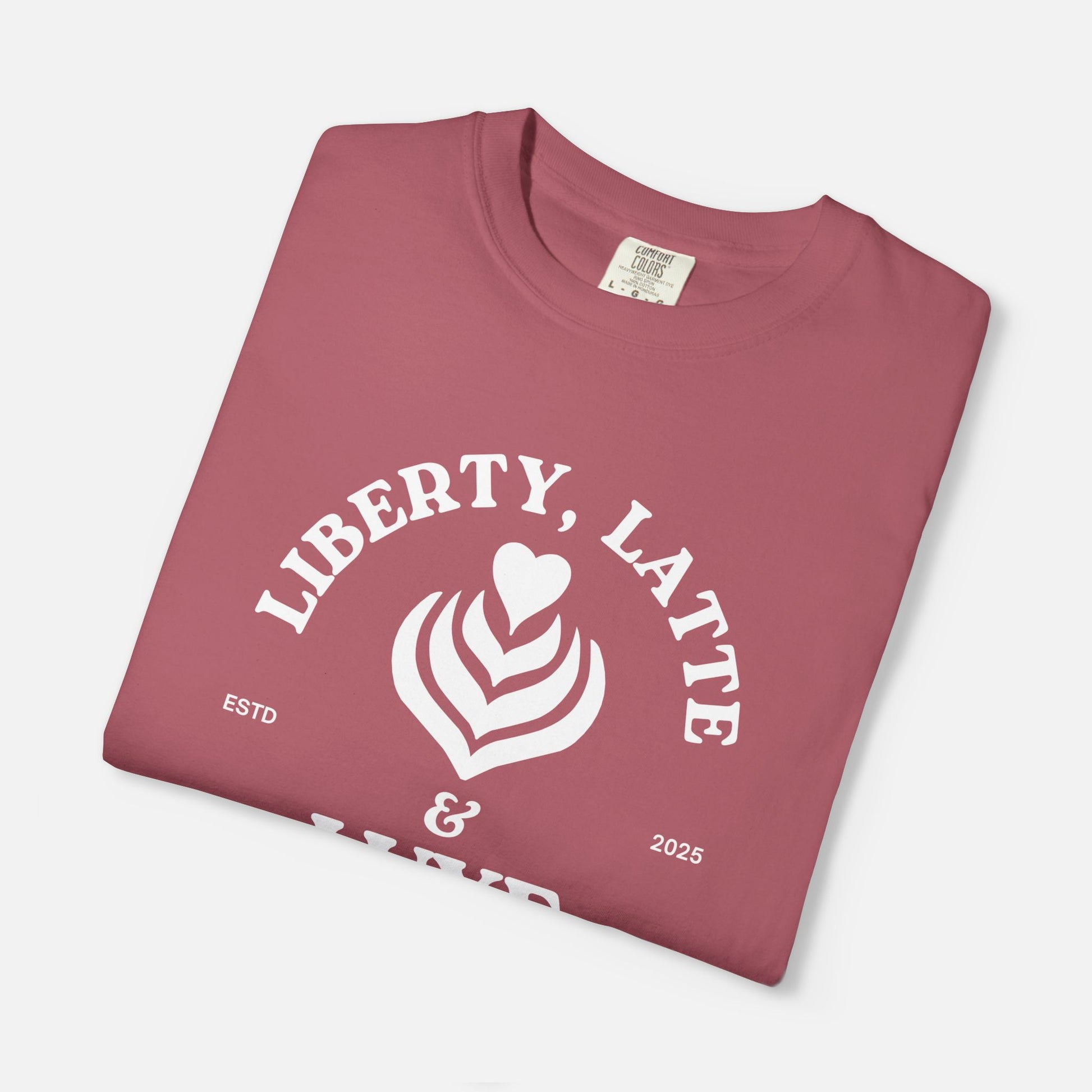 Liberty, Lattes, & Luxe Graphic Tee