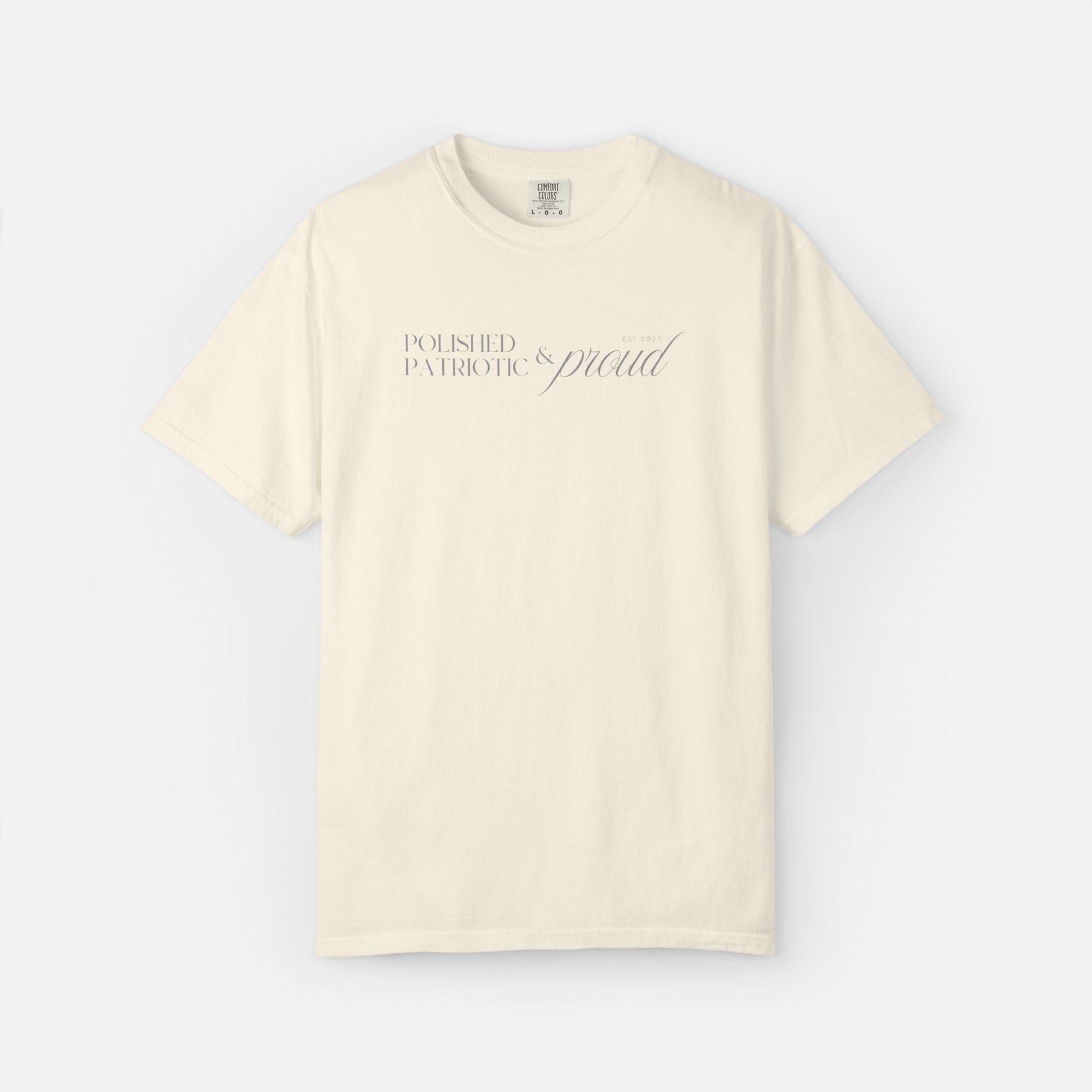 Polished, Patriotic & Proud – Statement Tee Light