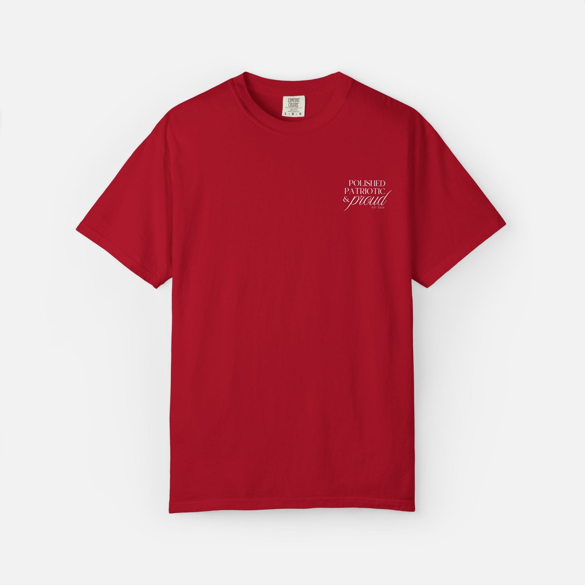 Polished, Patriotic & Proud – Logo Tee