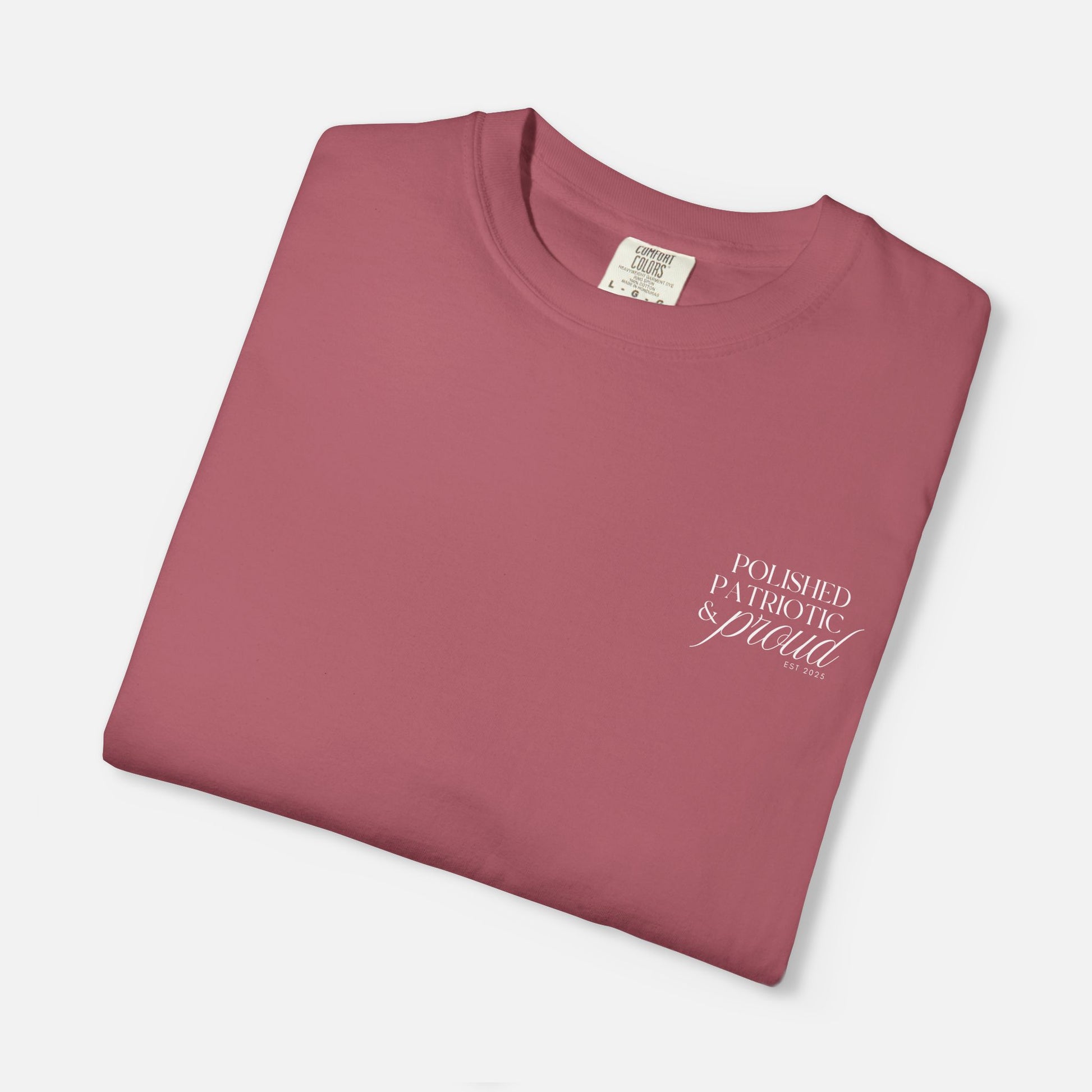 Polished, Patriotic & Proud – Logo Tee