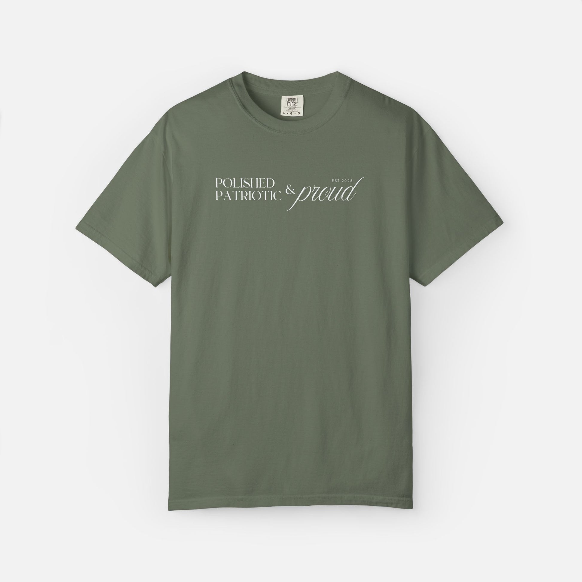 Polished, Patriotic & Proud – Statement Tee