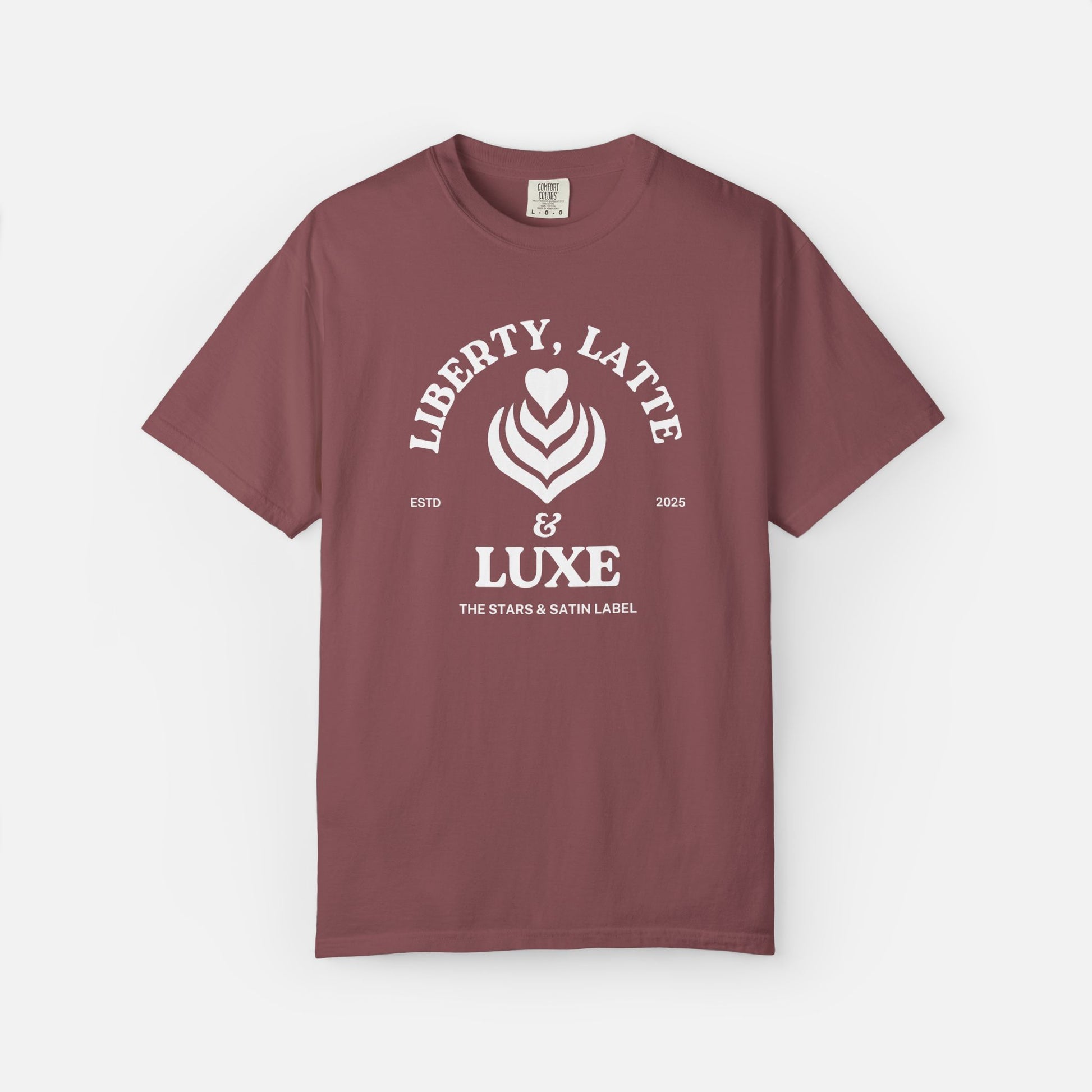 Liberty, Lattes, & Luxe Graphic Tee