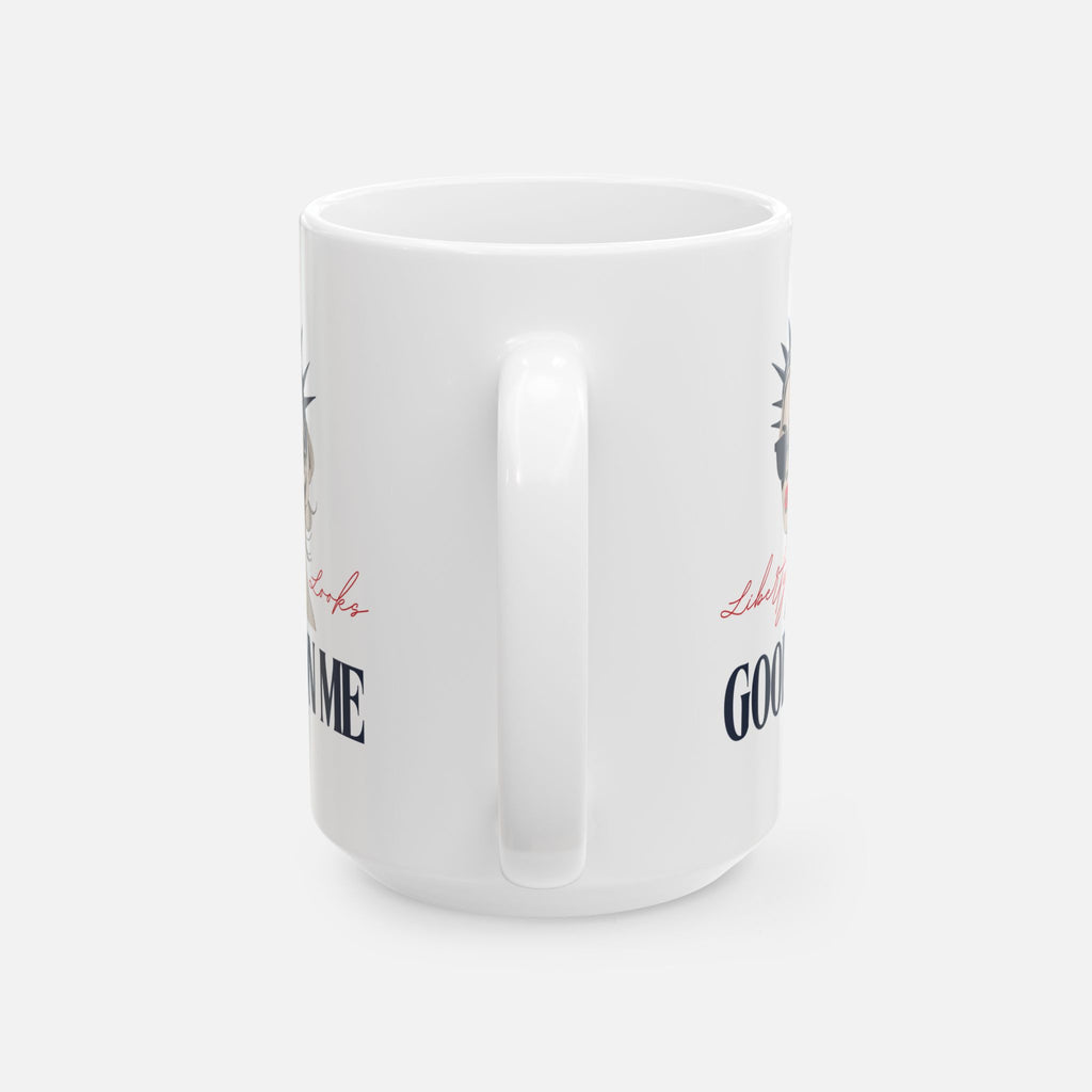 Liberty Looks Good on Me – Glossy Ceramic Mug 11oz