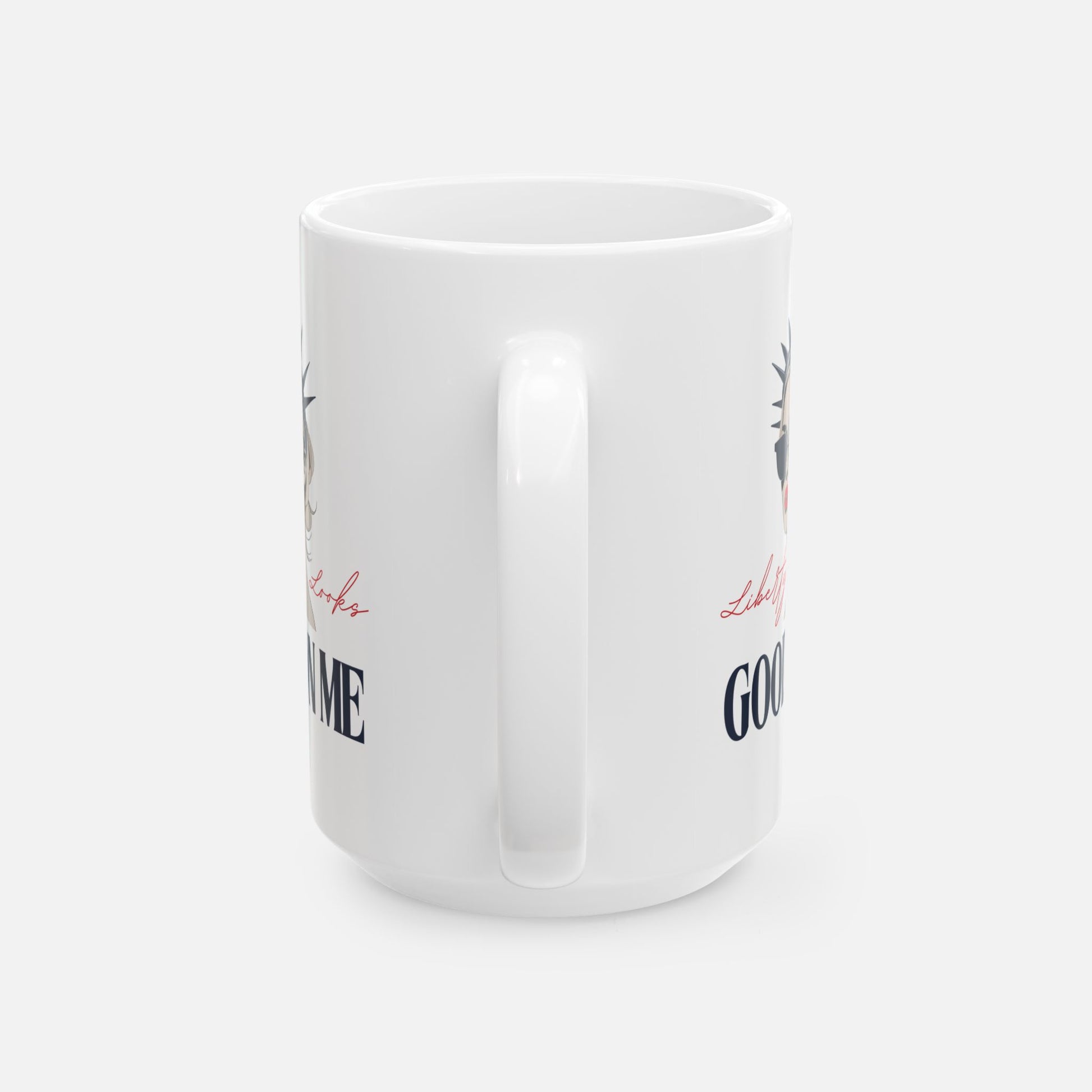 Liberty Looks Good on Me – Glossy Ceramic Mug 11oz