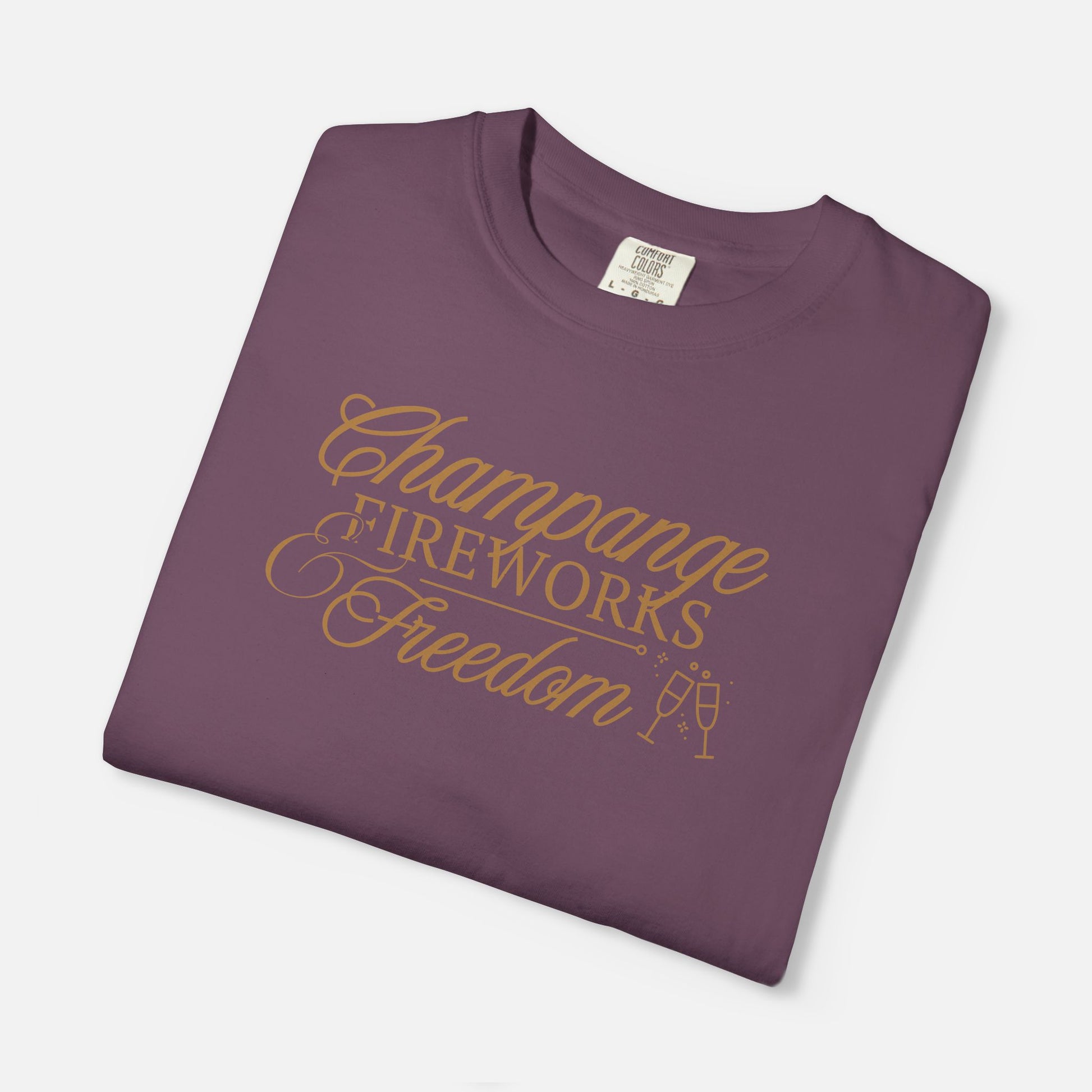 Champagne, Fireworks, Freedom - Tee