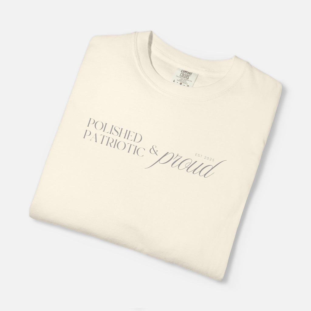 Polished, Patriotic & Proud – Statement Tee Light