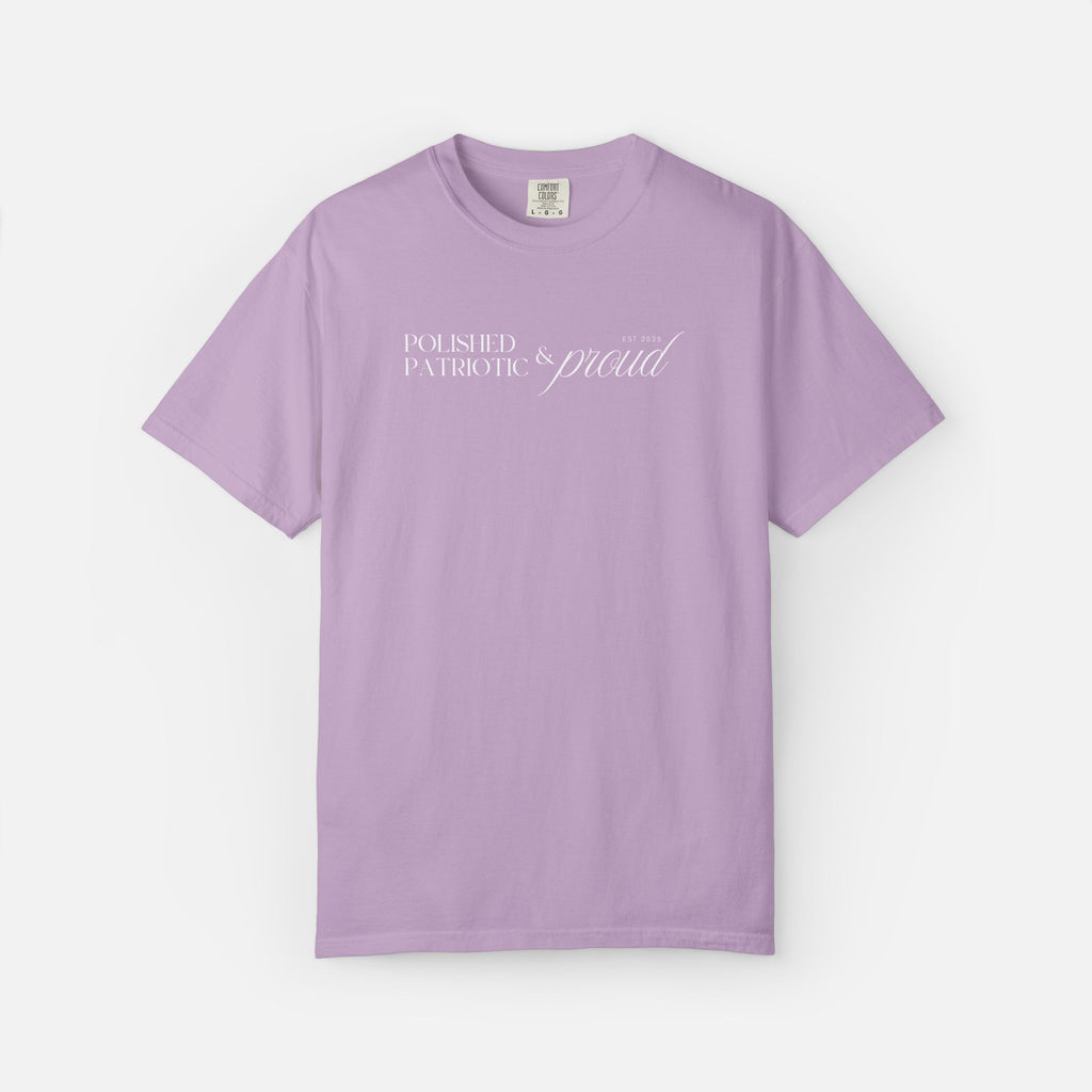Polished, Patriotic & Proud – Statement Tee