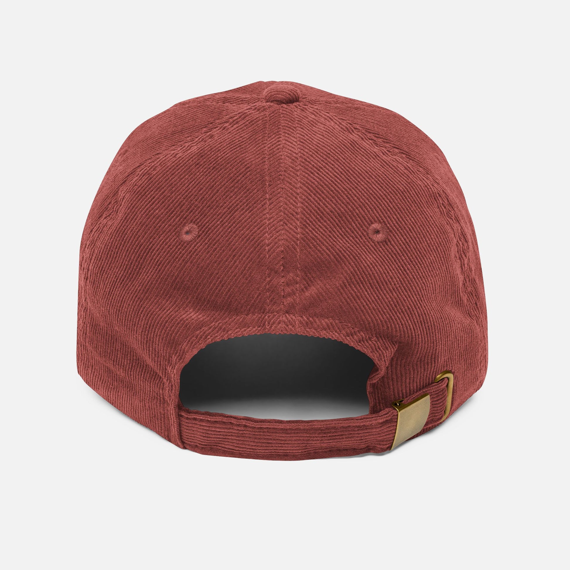 Polished Patriotic and Proud Embroidered Vintage Corduroy Cap