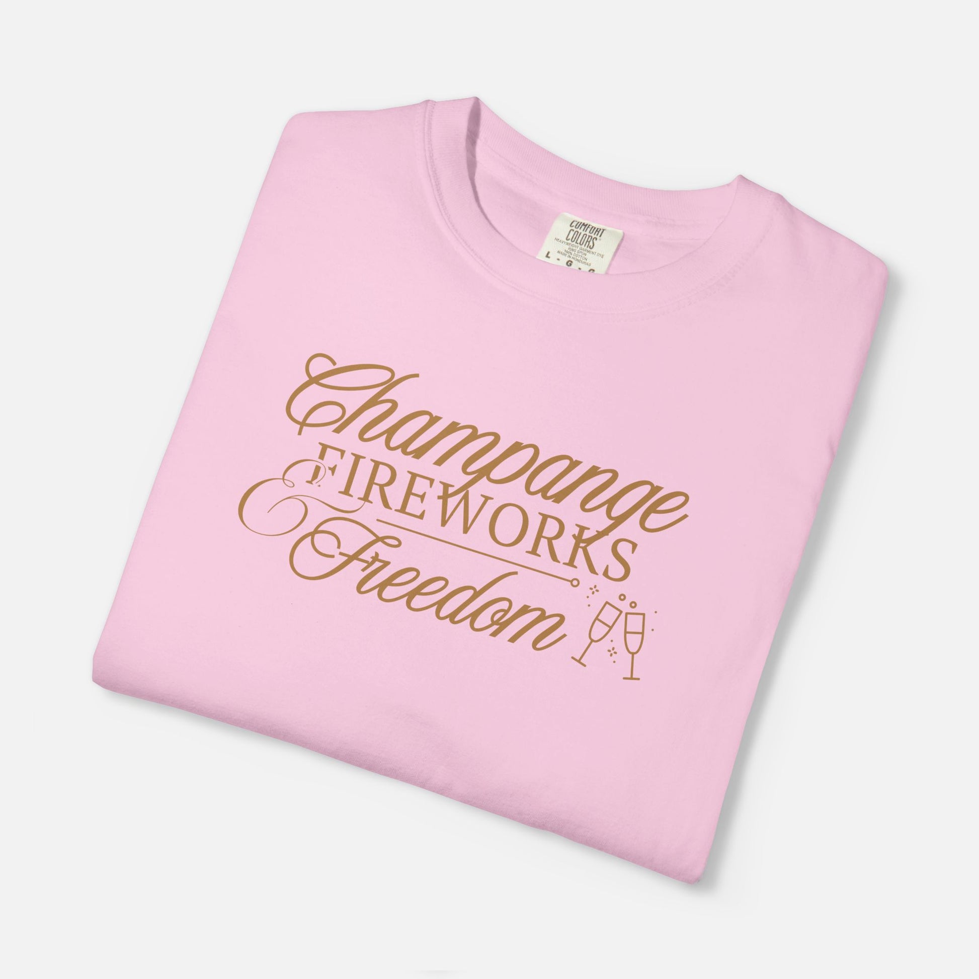 Champagne, Fireworks, Freedom - Tee