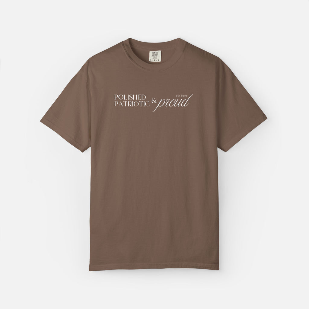Polished, Patriotic & Proud – Statement Tee