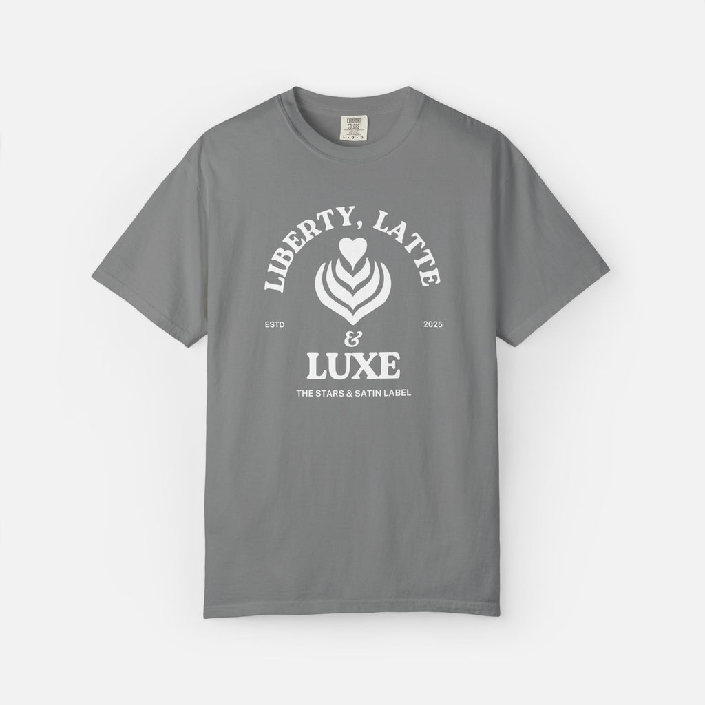 Liberty, Lattes, & Luxe Graphic Tee