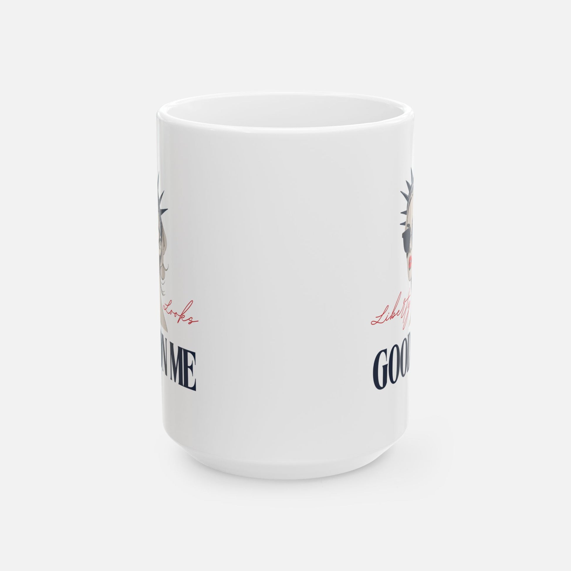 Liberty Looks Good on Me – Glossy Ceramic Mug 11oz
