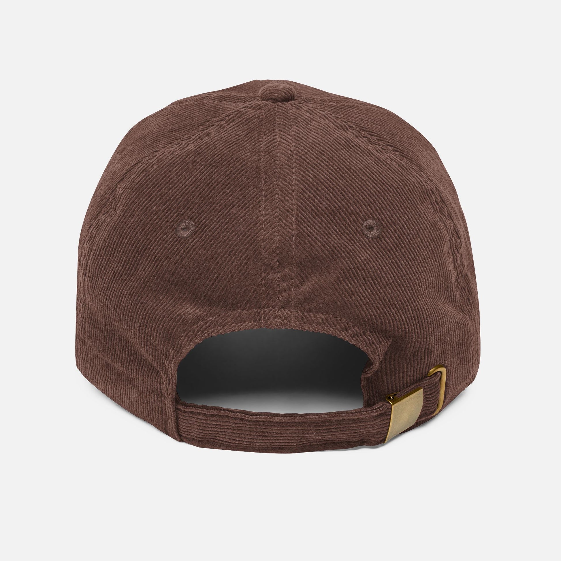 Polished Patriotic and Proud Embroidered Vintage Corduroy Cap