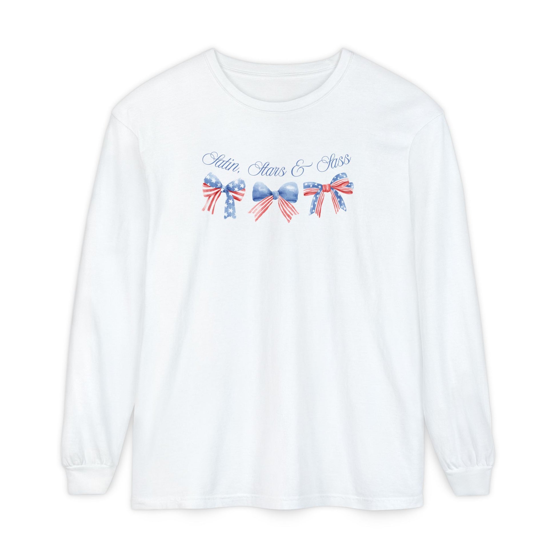Satin Stars and Sass -  Long Sleeve Tee