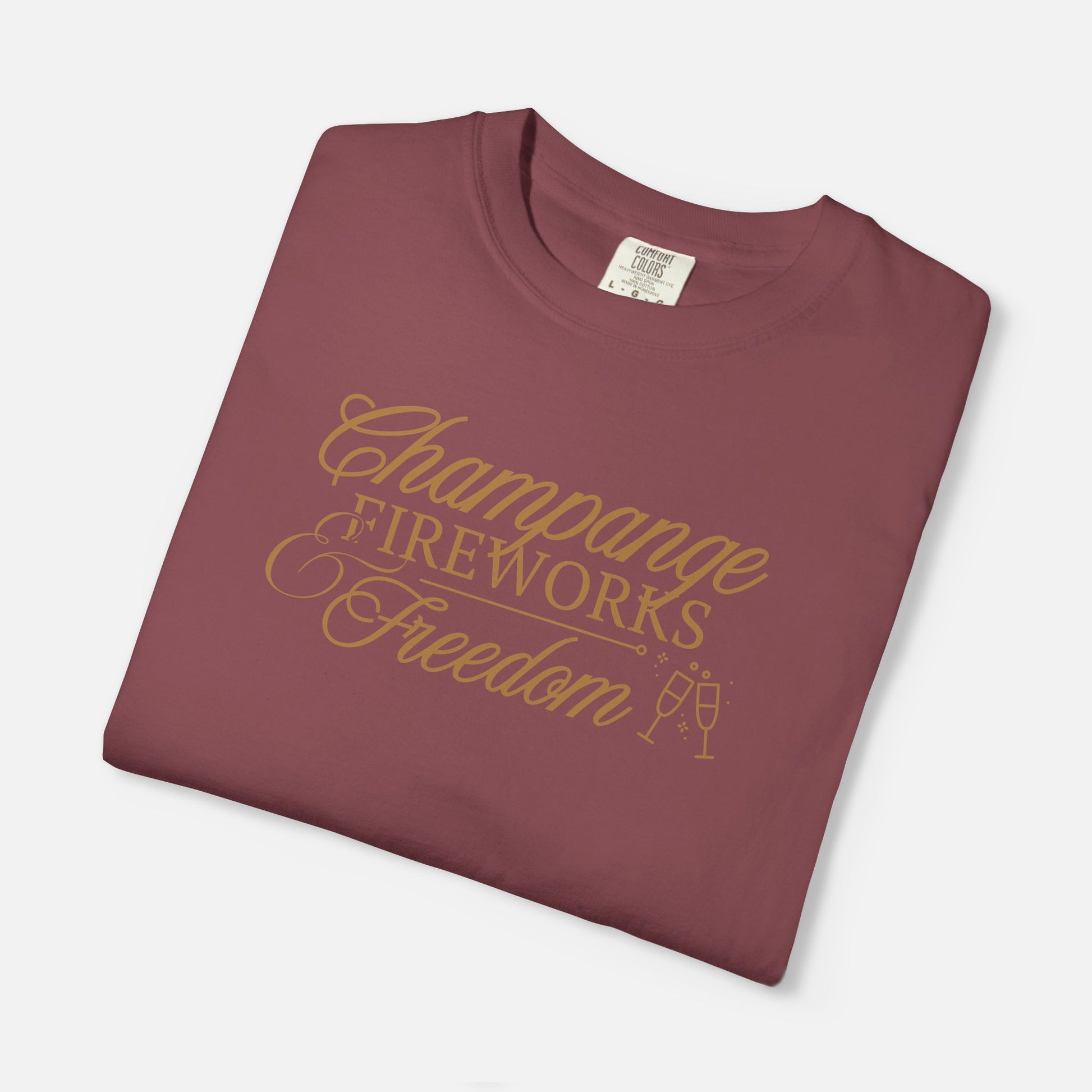 Champagne, Fireworks, Freedom - Tee
