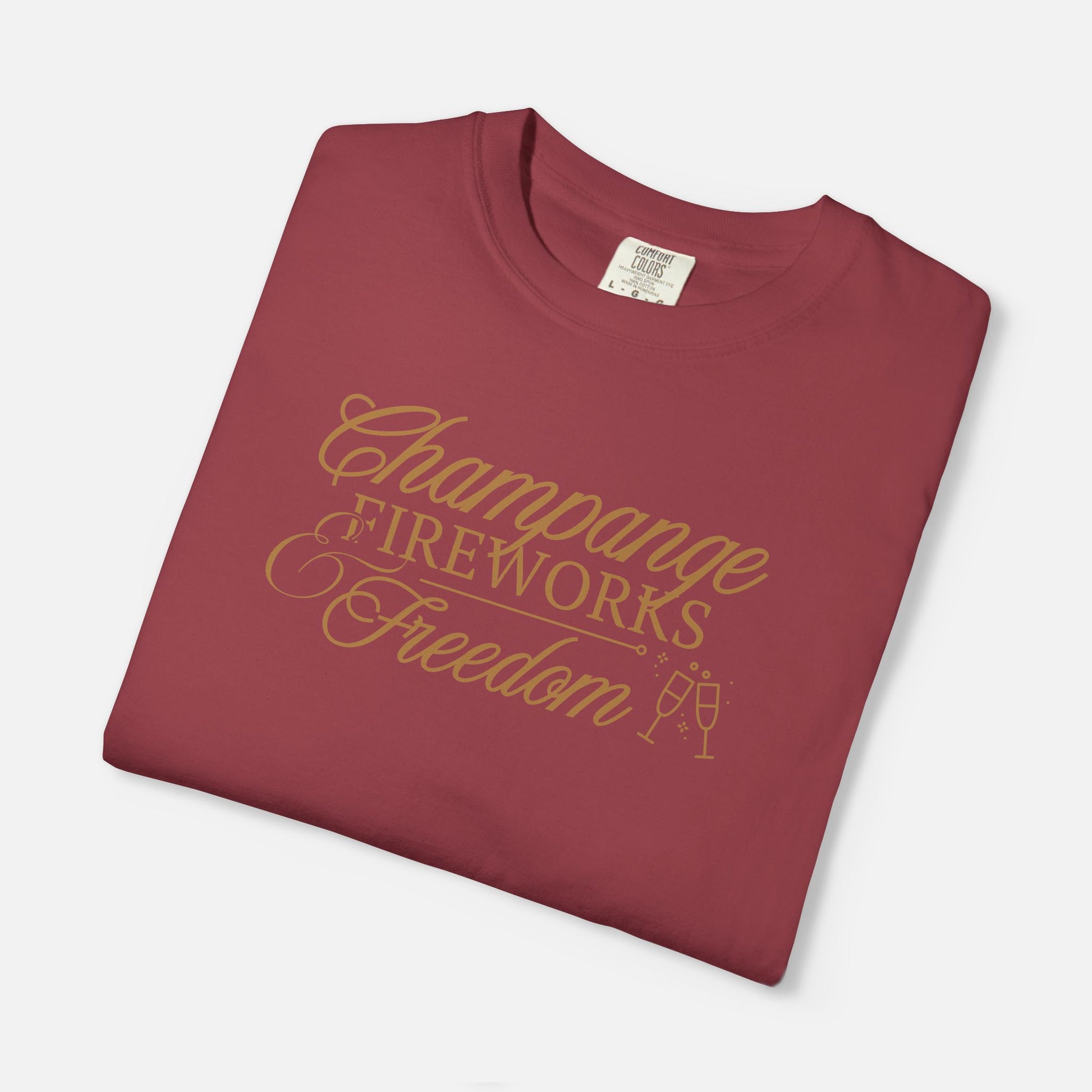 Champagne, Fireworks, Freedom - Tee