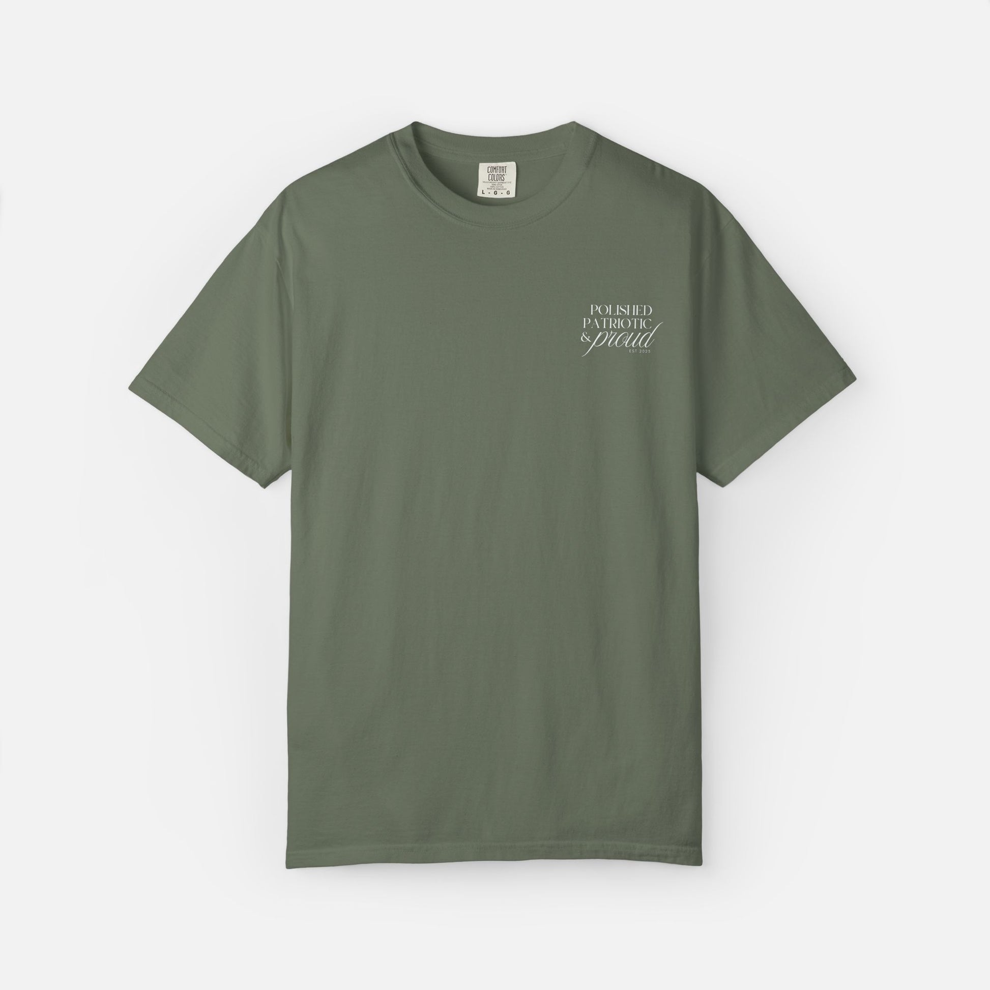 Polished, Patriotic & Proud – Logo Tee