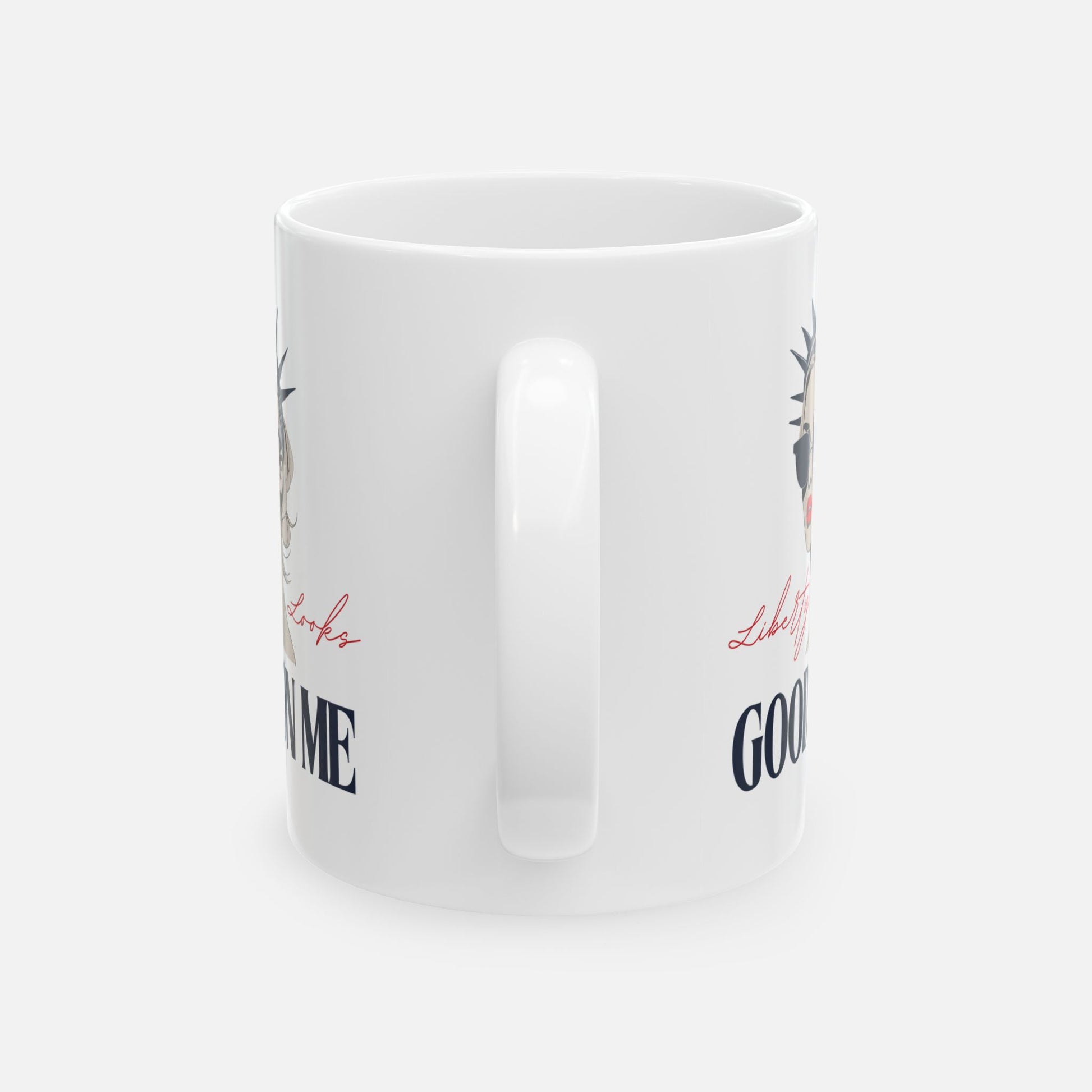 Liberty Looks Good on Me – Glossy Ceramic Mug 11oz