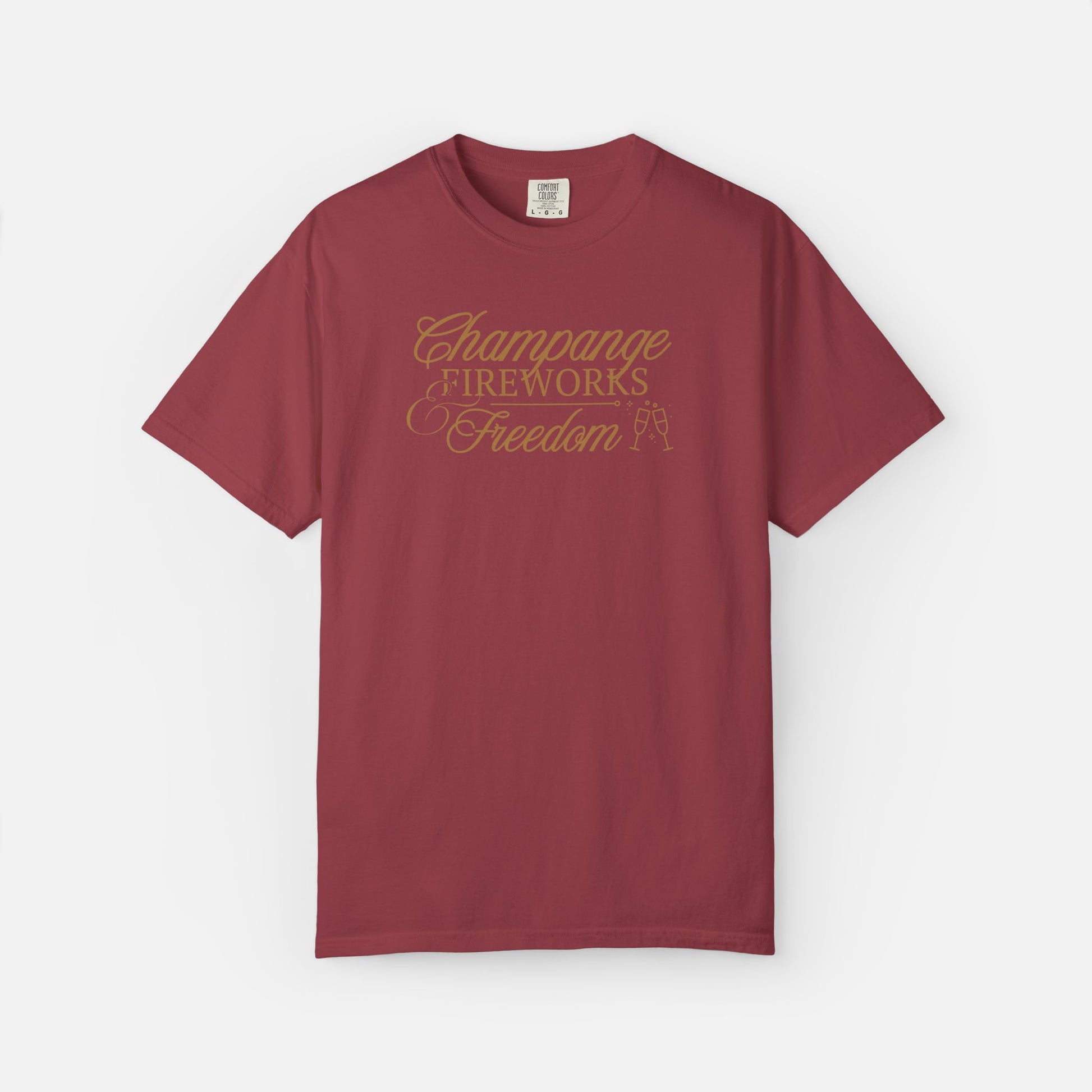 Champagne, Fireworks, Freedom - Tee