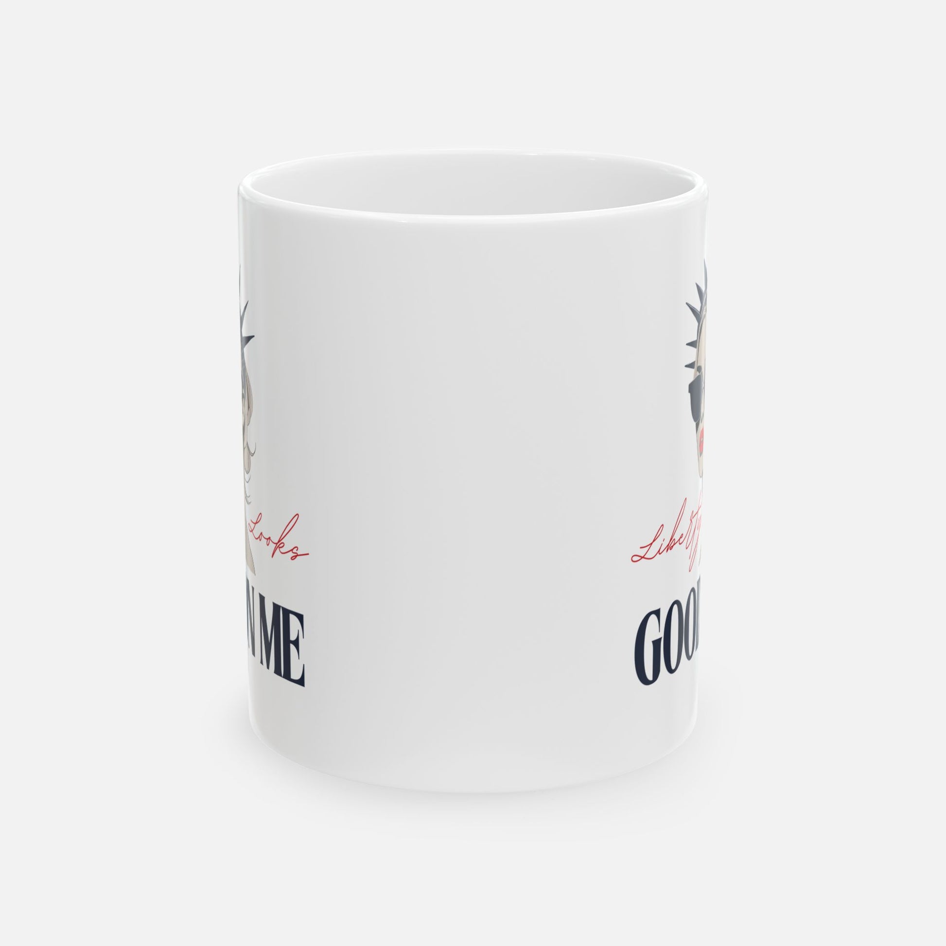 Liberty Looks Good on Me – Glossy Ceramic Mug 11oz