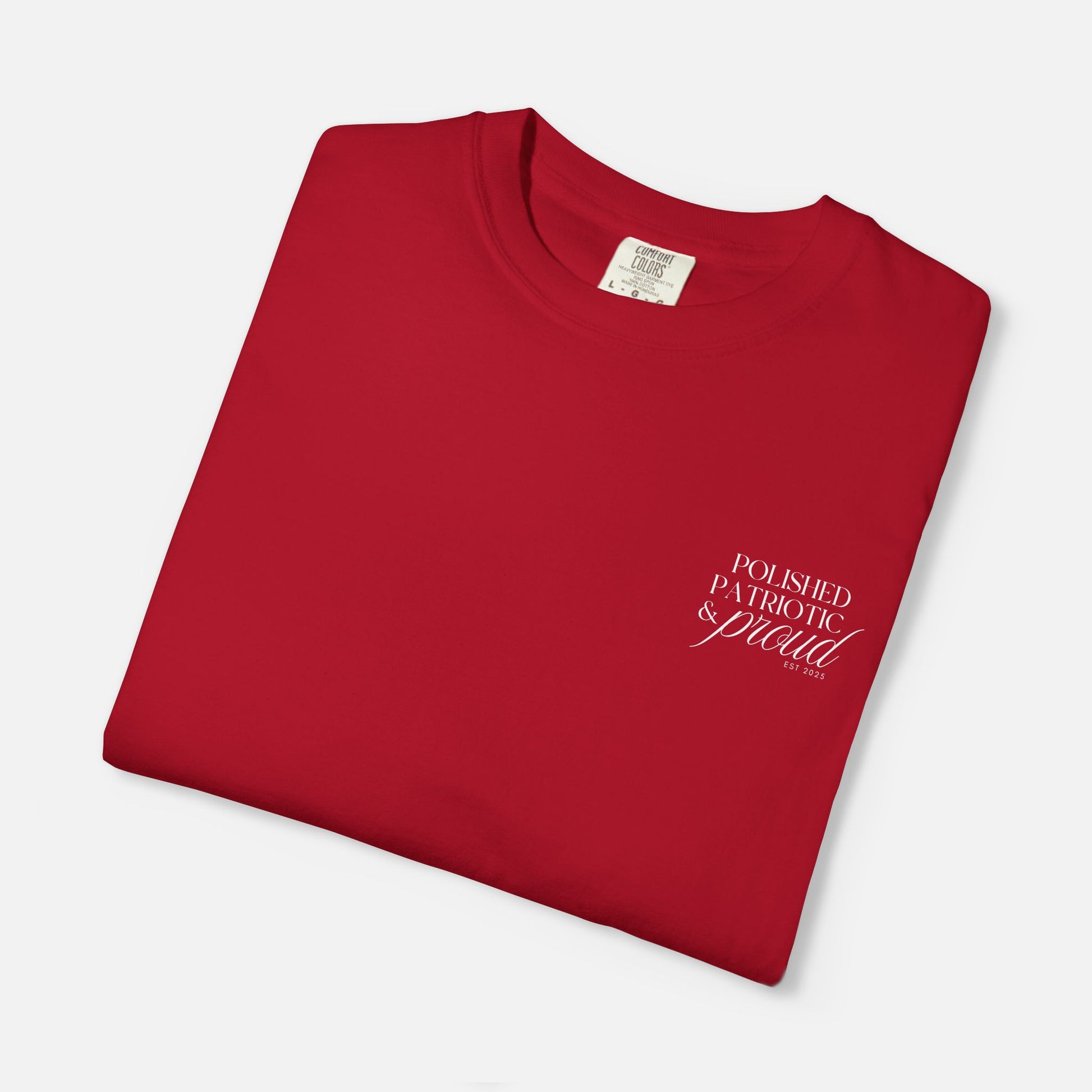 Polished, Patriotic & Proud – Logo Tee