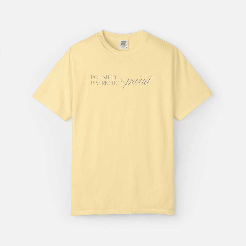 Polished, Patriotic & Proud – Statement Tee Light