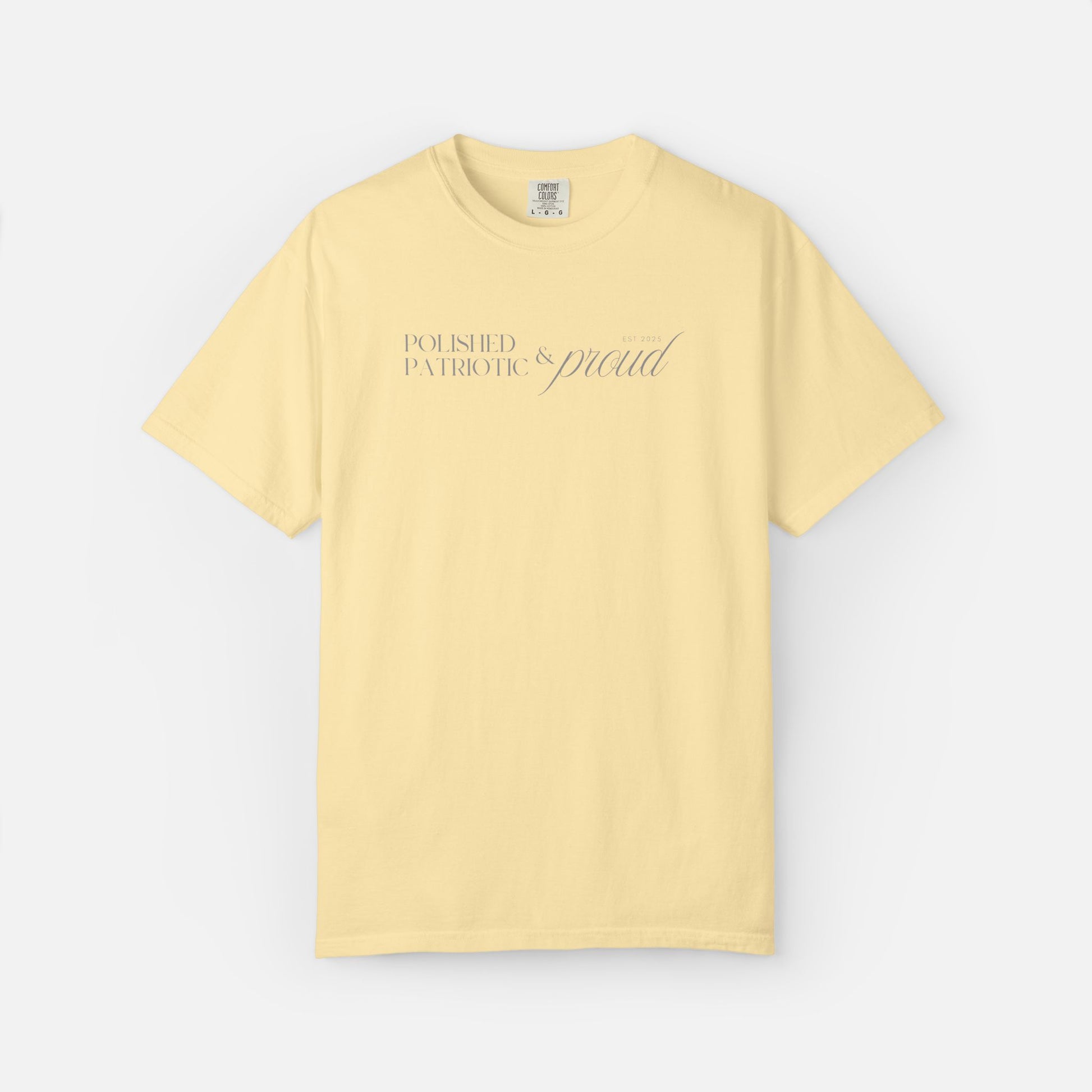 Polished, Patriotic & Proud – Statement Tee Light
