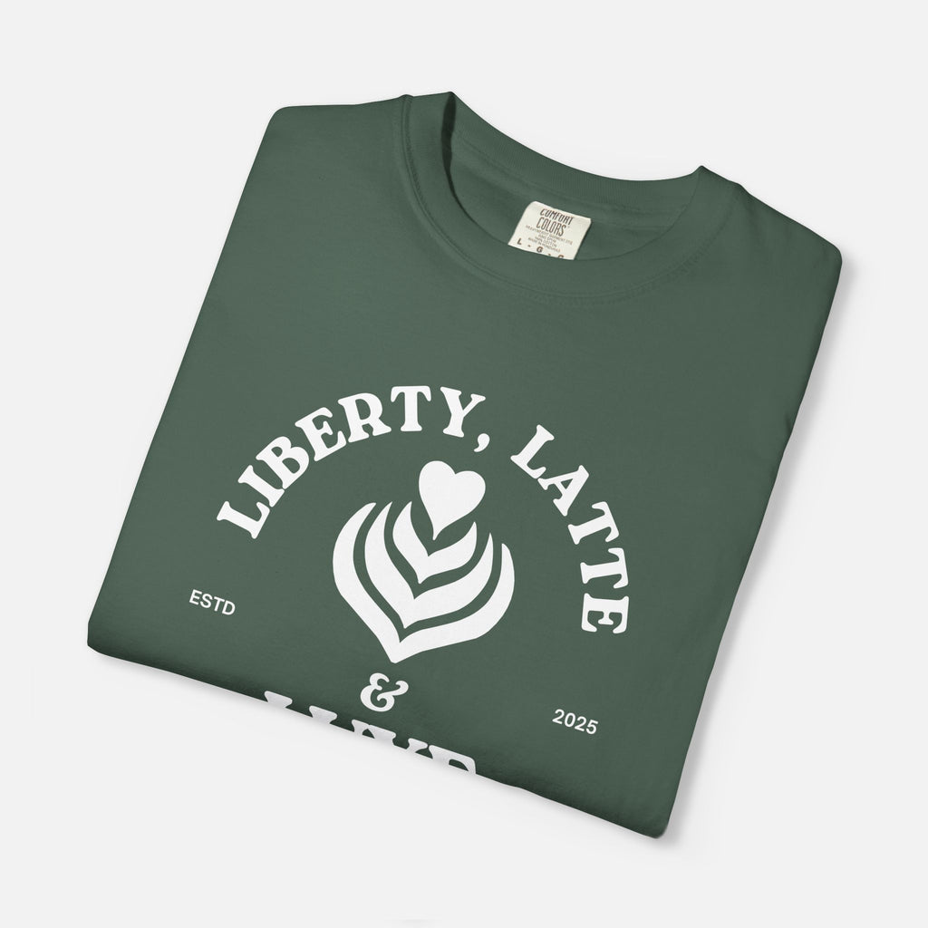 Liberty, Lattes, & Luxe Graphic Tee