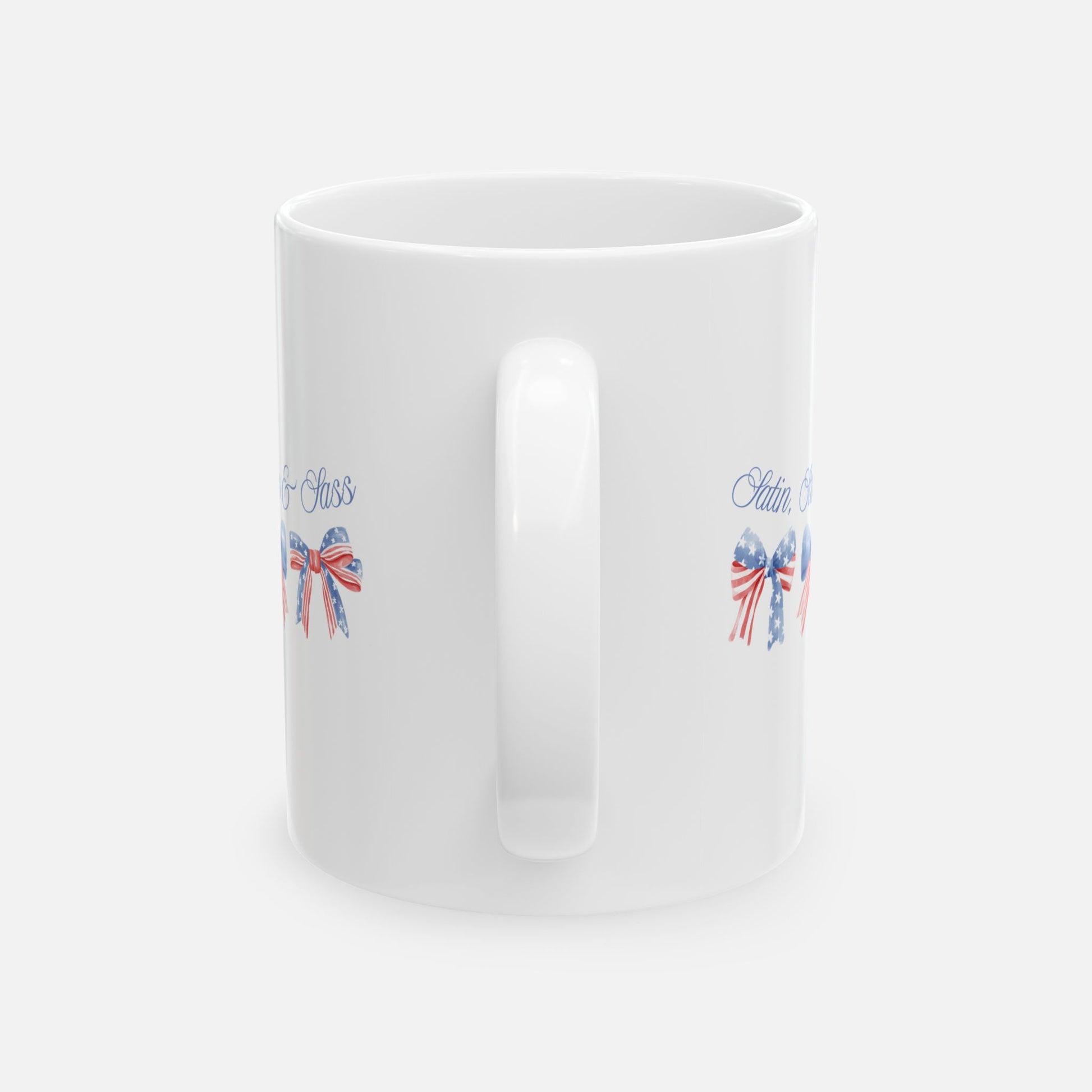 Satin, Stars & Sass – Glossy Ceramic Mug 11oz 15oz